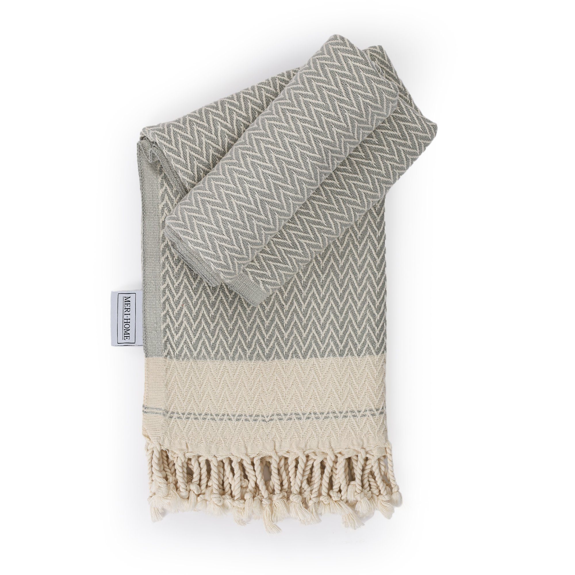 Meri-Home Strandtuch Strandtuch Badetuch Duschtuch Saunahandtuch Picknickde günstig online kaufen