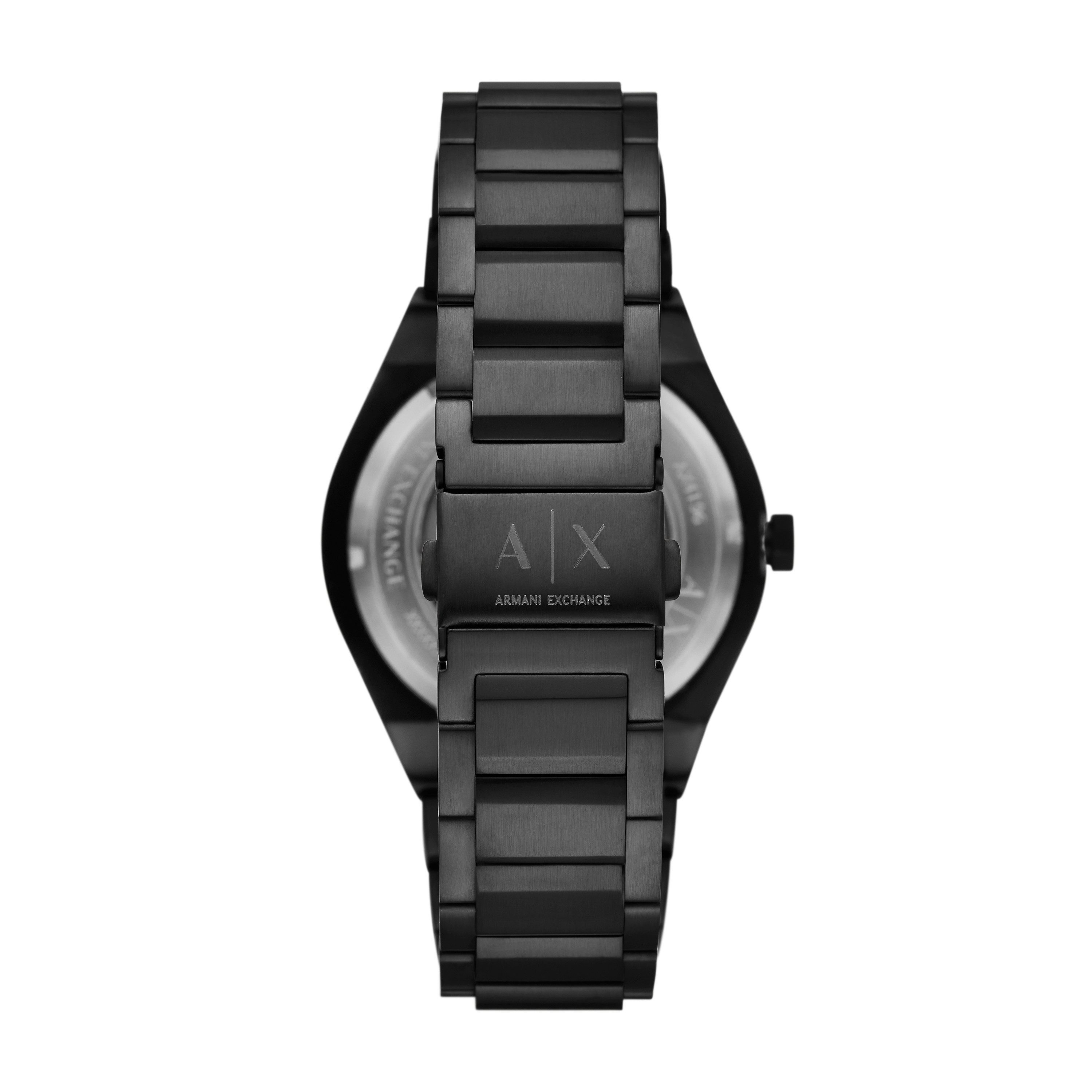 ARMANI EXCHANGE Automatikuhr SYNC AX4196, Armbanduhr, Herrenuhr, Edelstahlarmband, analog, 12/24-Std.-Anzeige