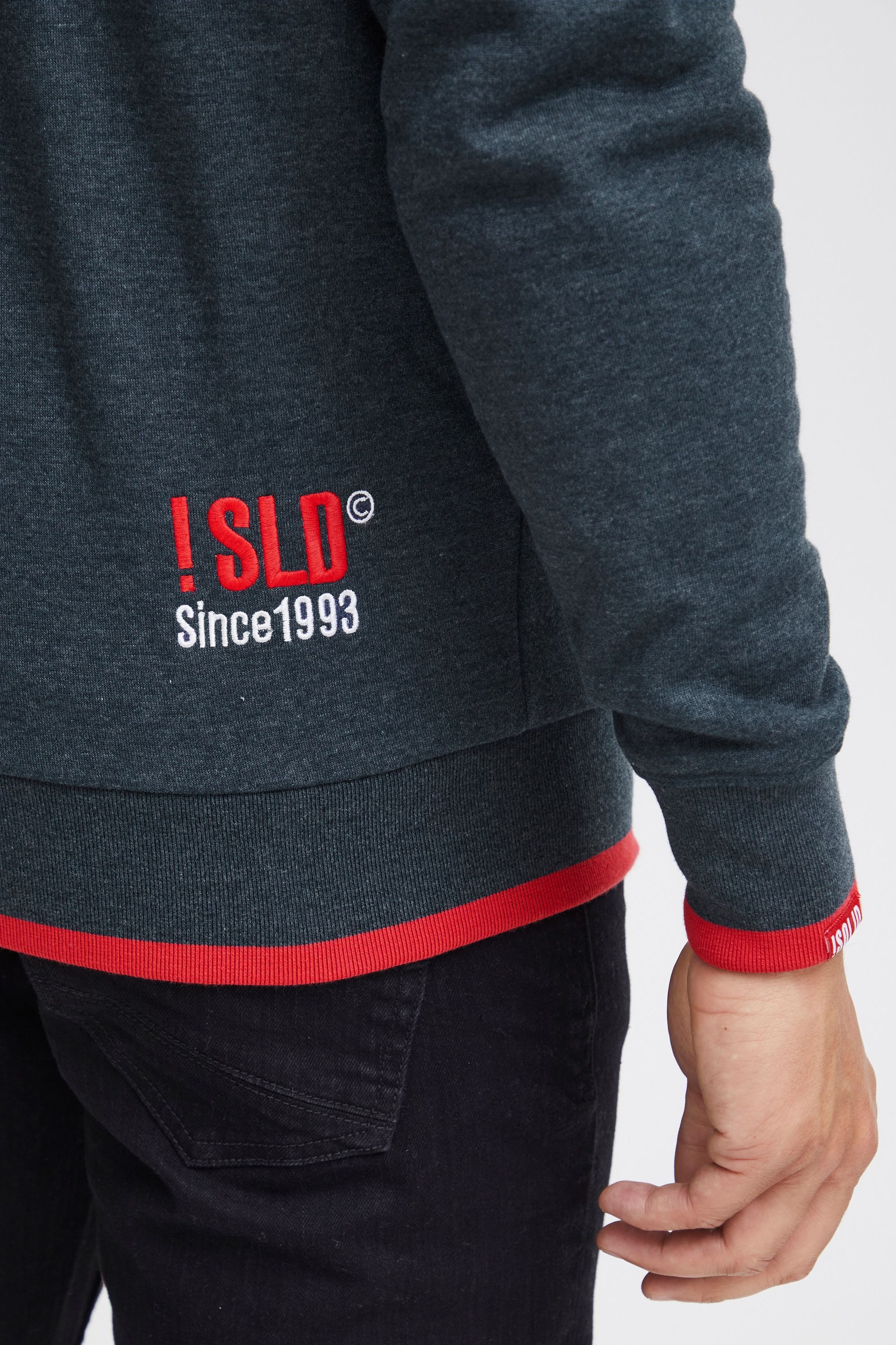 !Solid Sweatjacke SDBenjaminZip Sweatshirtjacke mit gefütterter Kapuze