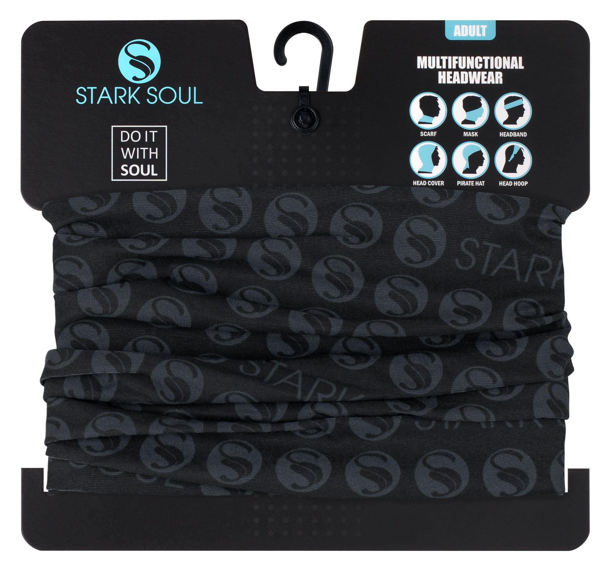 Stark Soul® Multifunktionstuch Neckwarmer - Multifunktionstuch, mit Logodru günstig online kaufen
