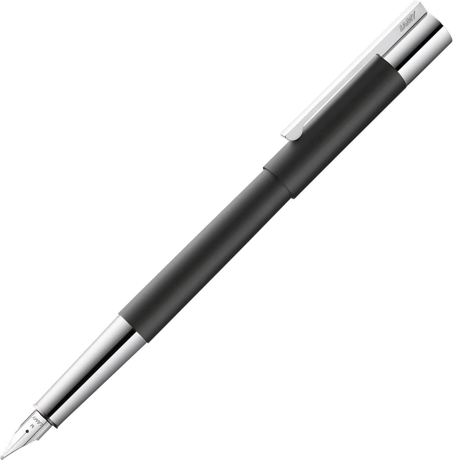 LAMY Füllfederhalter scala, Premium Füller aus Edelstahl mit hochwertiger Edelstahlfeder M
