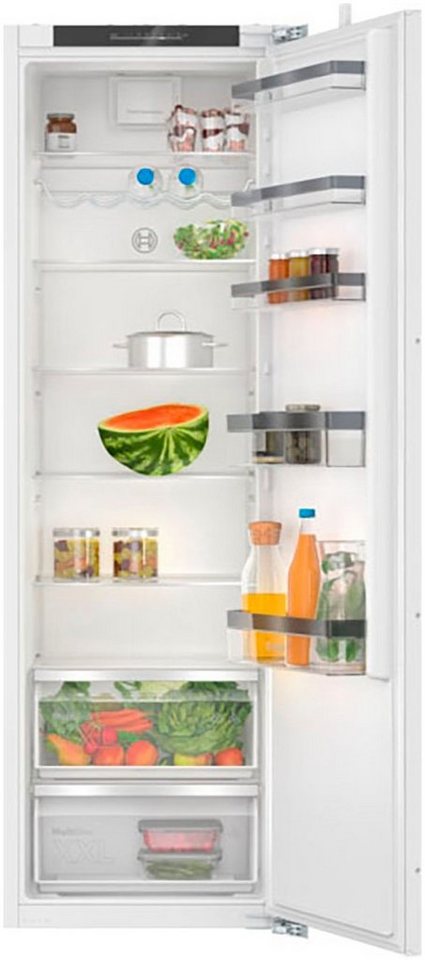 BOSCH Einbaukühlschrank Serie 4 KIR81VFE0, 177,2 cm hoch, 54,1 cm breit,  Hochstabile Türeinsätze: extrahoch und flexibel. Für mehr Platz und