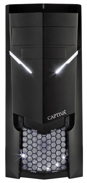 CAPTIVA Gaming I49-641 Gaming-PC (Intel Core i7 9700K, GeForce GTX 1660, 16 GB RAM, 1000 GB HDD, 480 GB SSD, Luftkühlung)