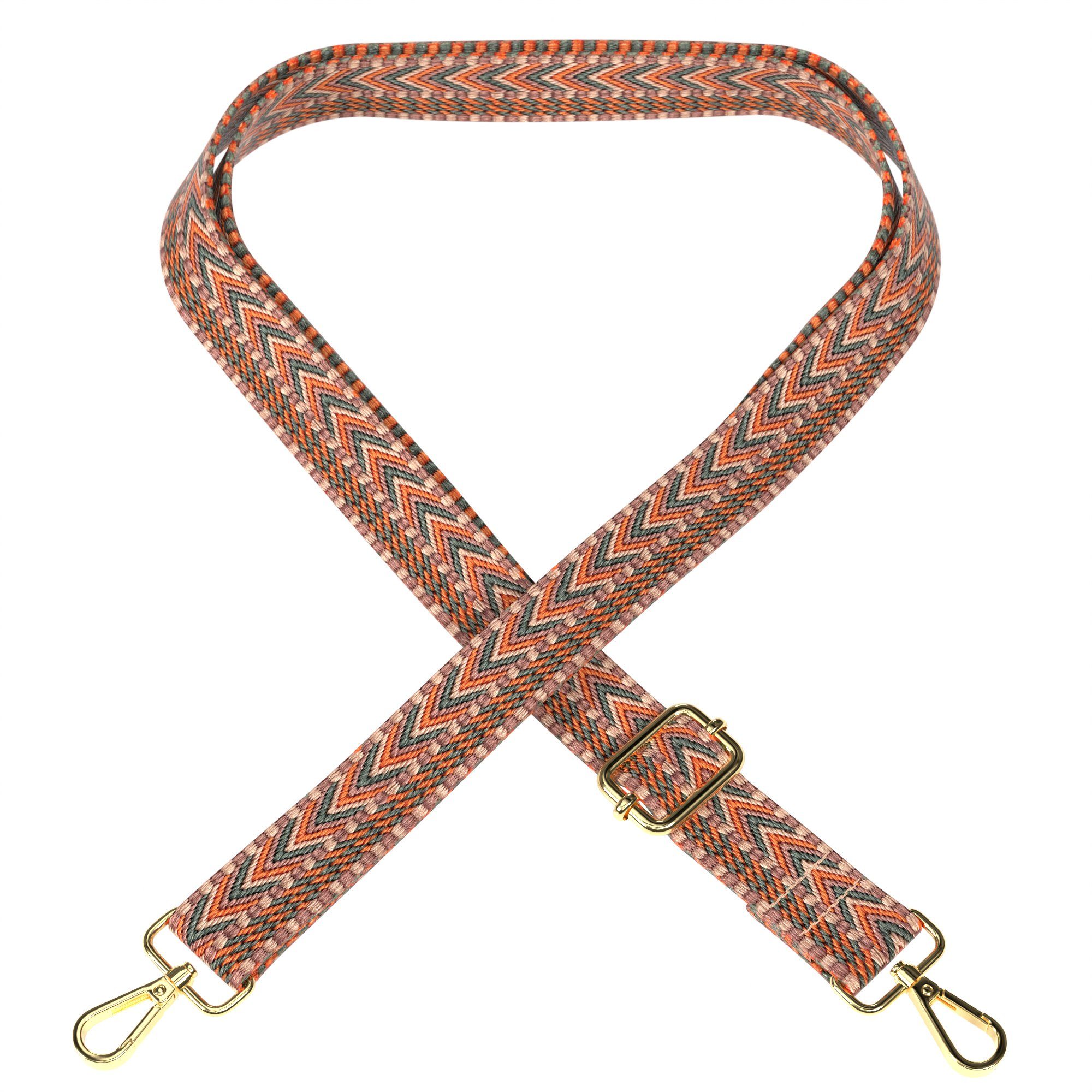 EAZY CASE Плечевые ремни Ersatz Сумкиriemen Boho Style Breite Ремниtasche DIY Riemchen Сумкиband Umhängetasche Boho Grün