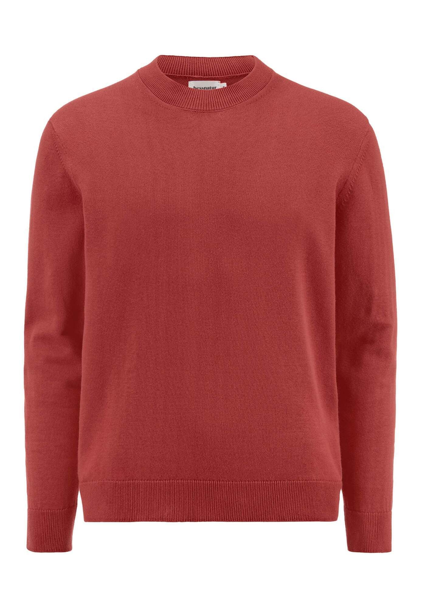 Hessnatur Strickpullover aus reiner Bio-Baumwolle (1-tlg)