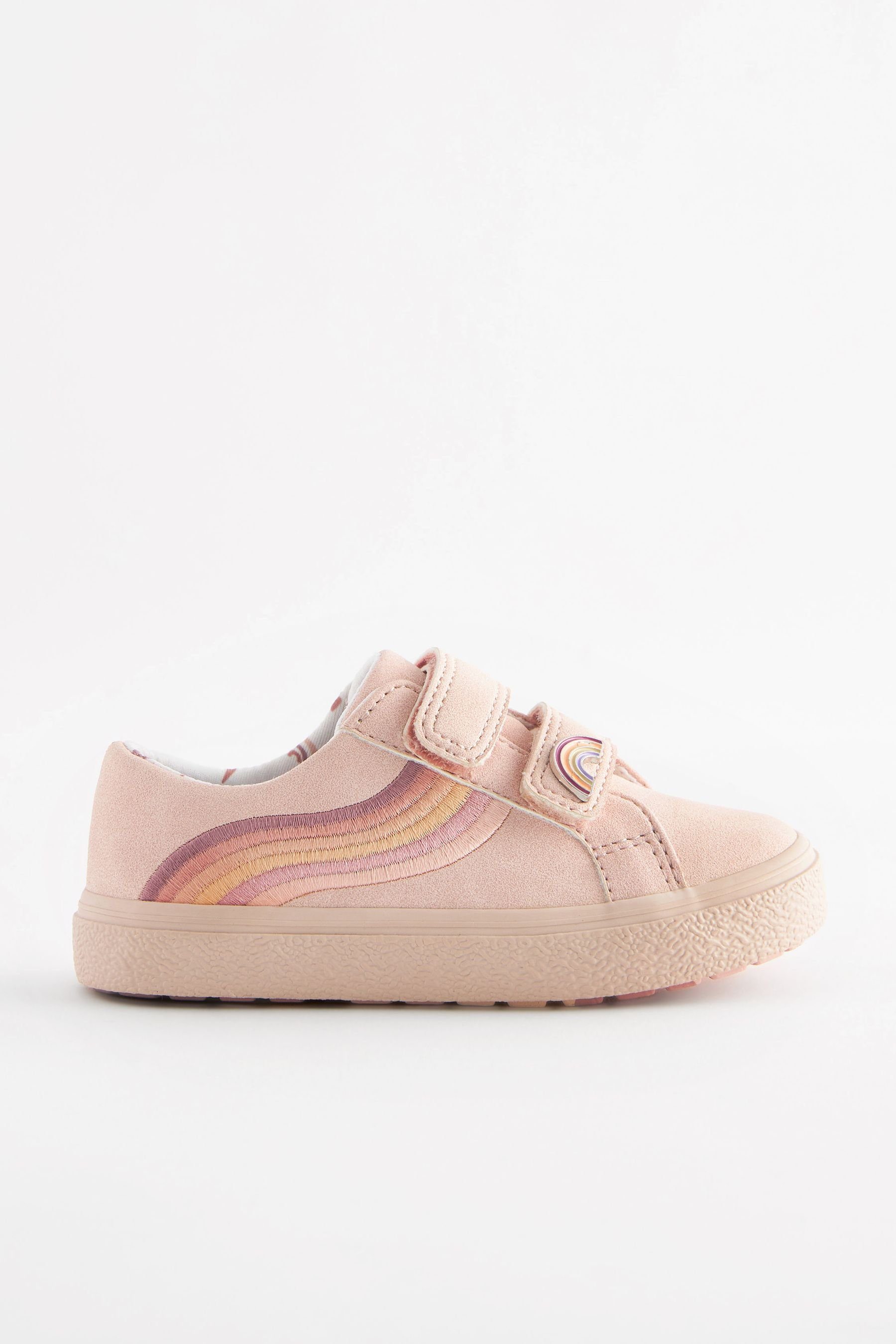 Next Regenbogen Sneaker, weite Passform Pink Sneaker (1-tlg)