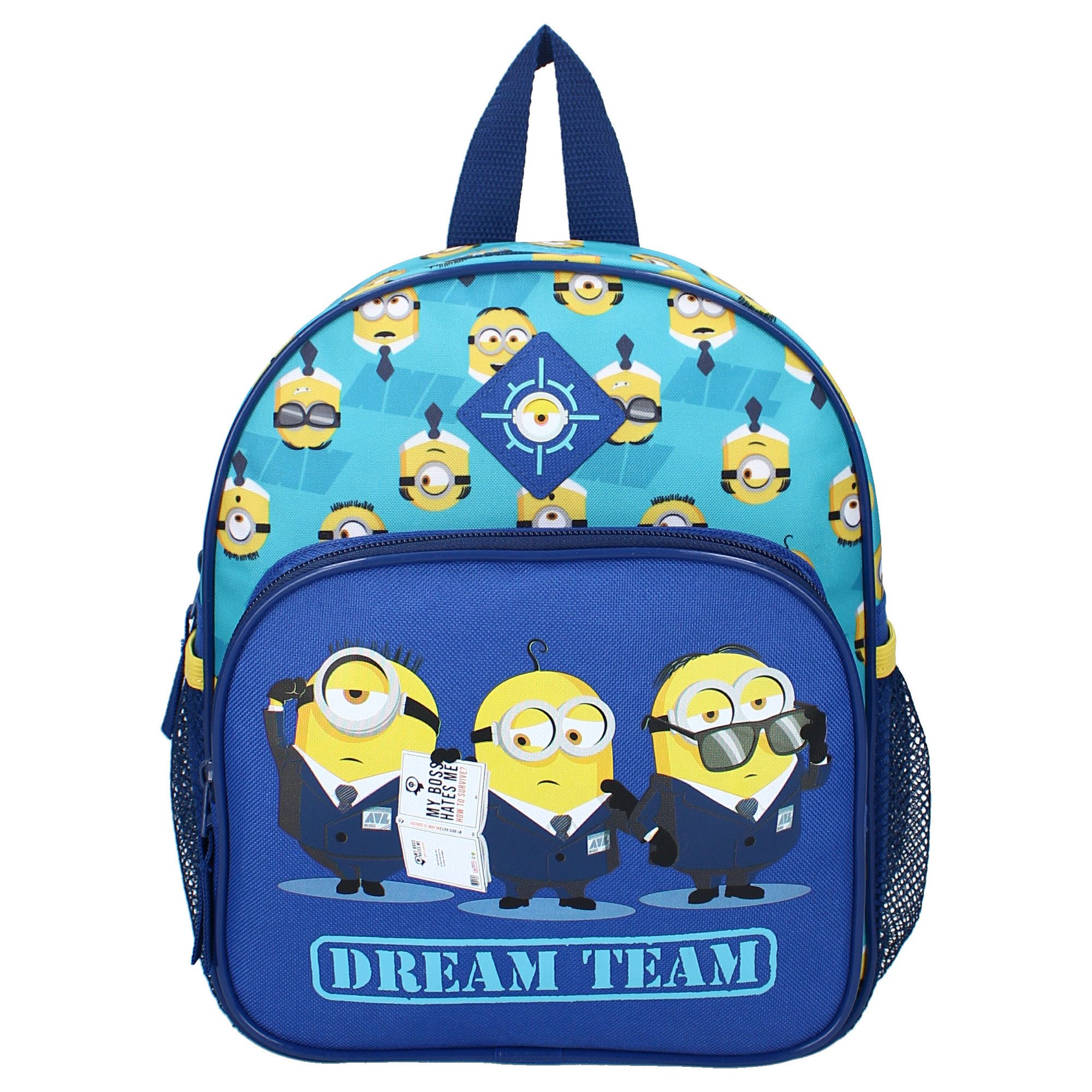 Vadobag Kinderrucksack Minions Dream Team Schulranzen mit Vordertasche Schulrucksack