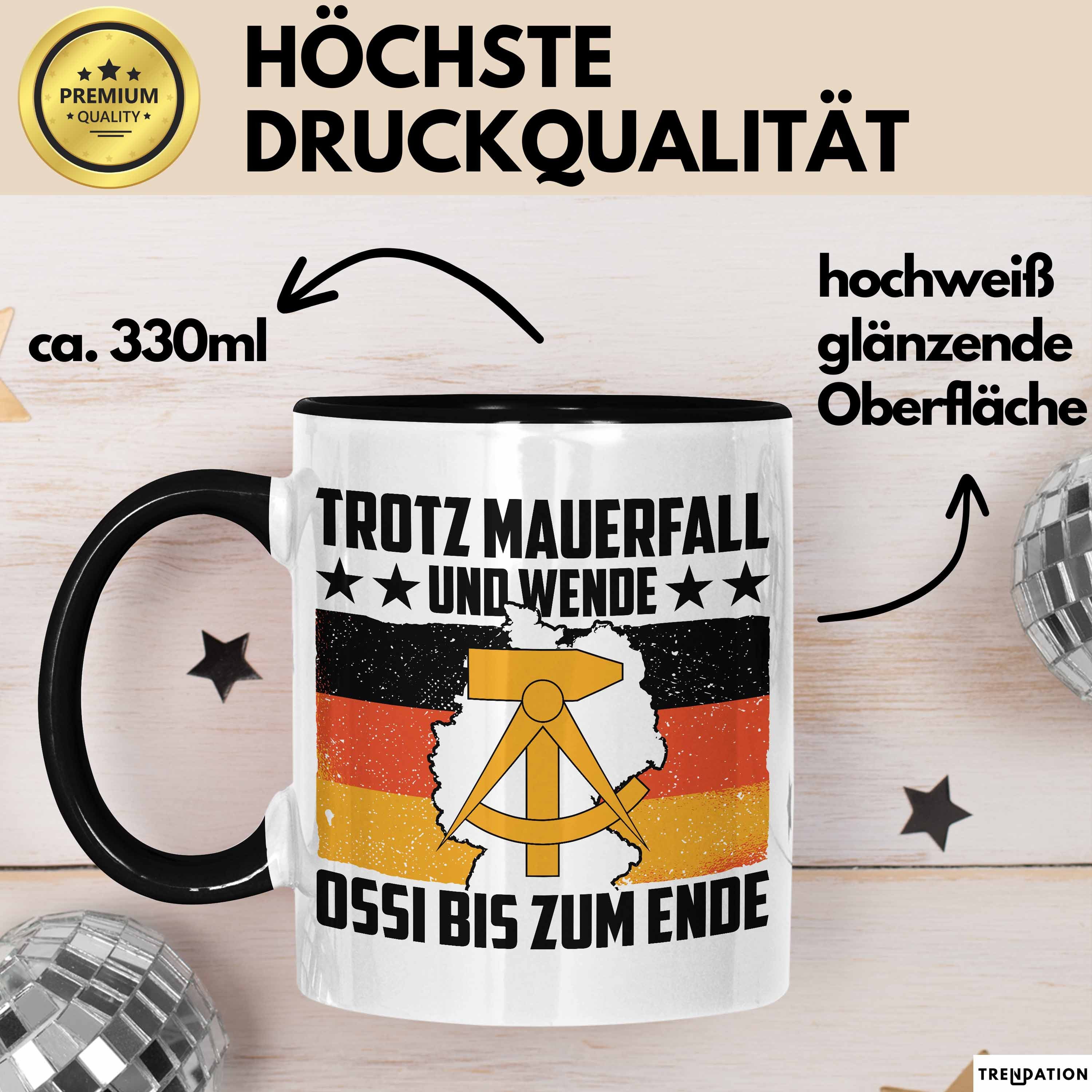 Trendation Tasse Ddr Tasse Geschenk Ossi Geschenkidee Ostdeutschland Deutschland