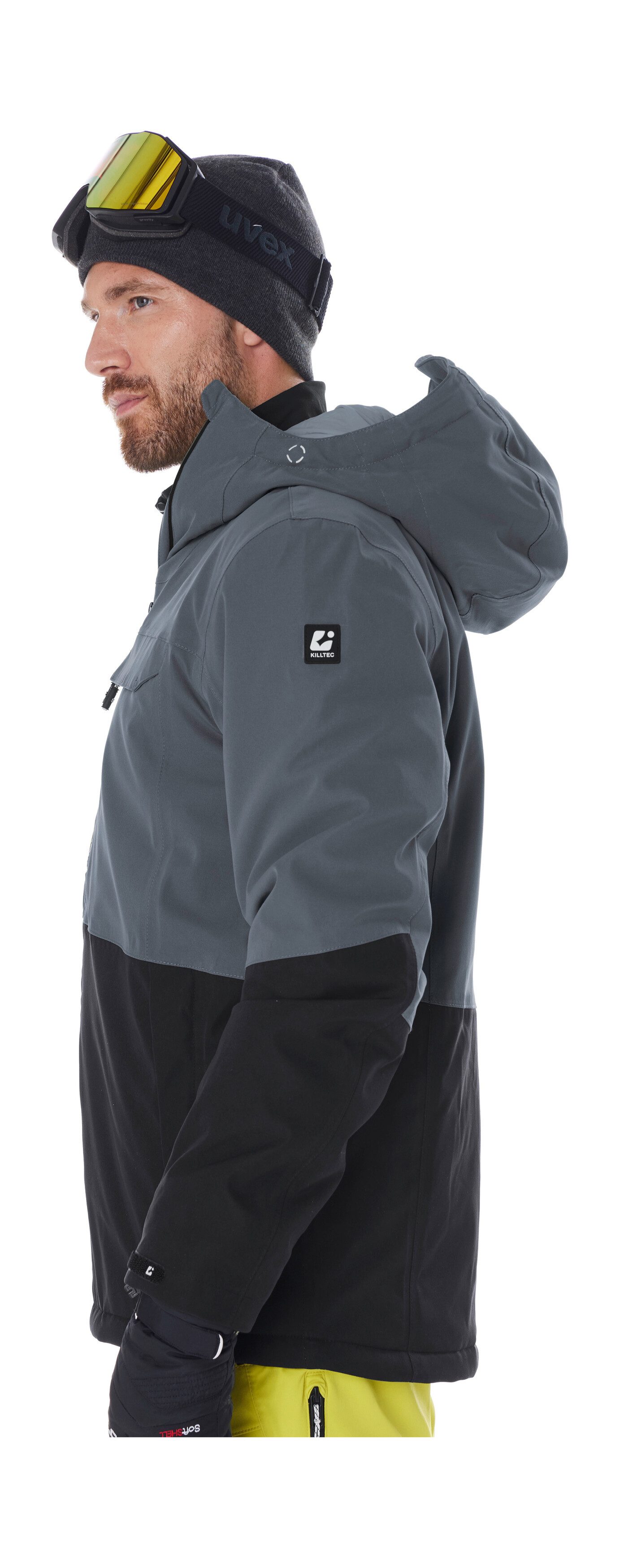 Killtec Skijacke KSW 280 MN SKI JCKT Wasserdichte Herrenjacke mit Schneefang und Teflon EcoElite™