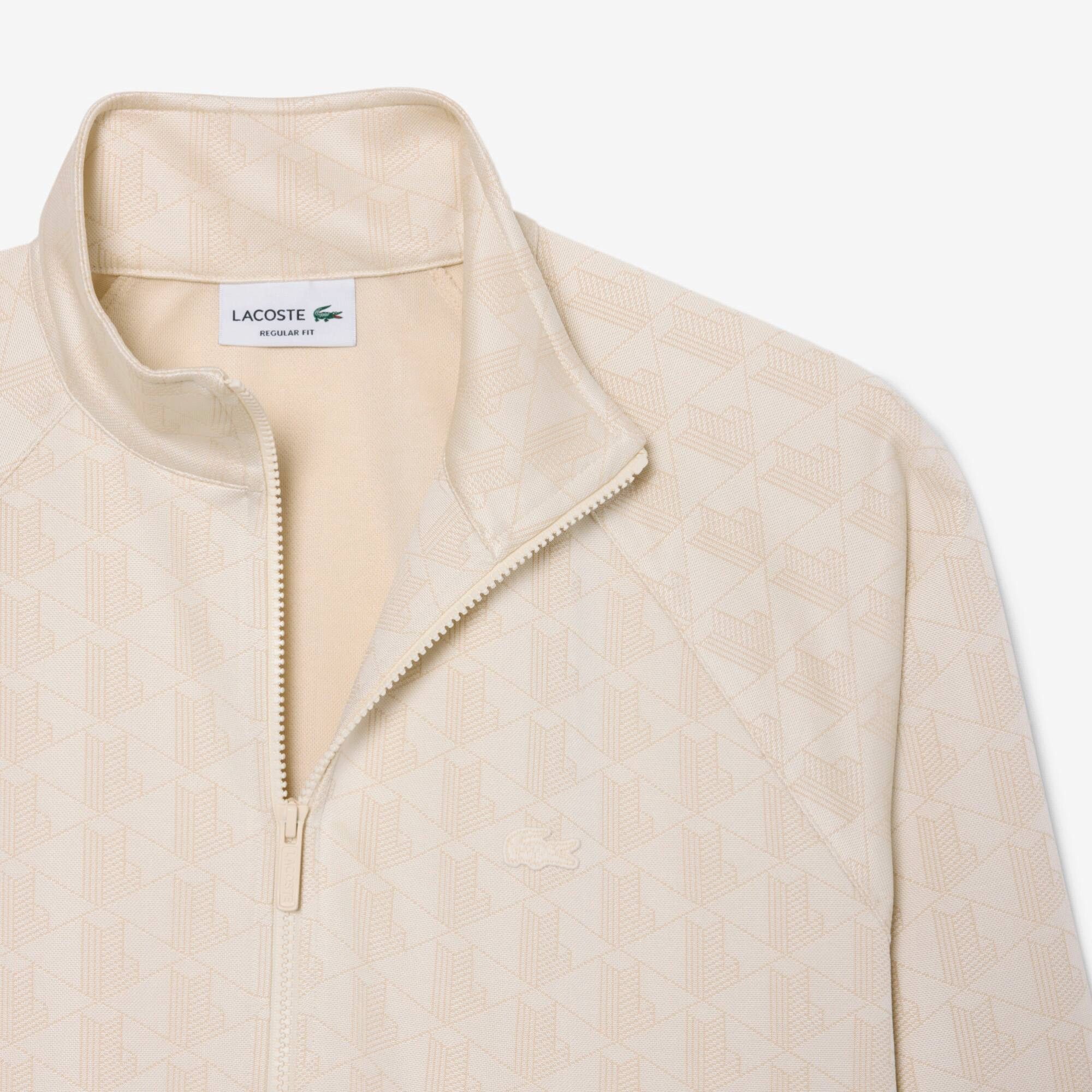 Lacoste Sweatjacke Lacoste Monogram Jacquard Zipped Jacket