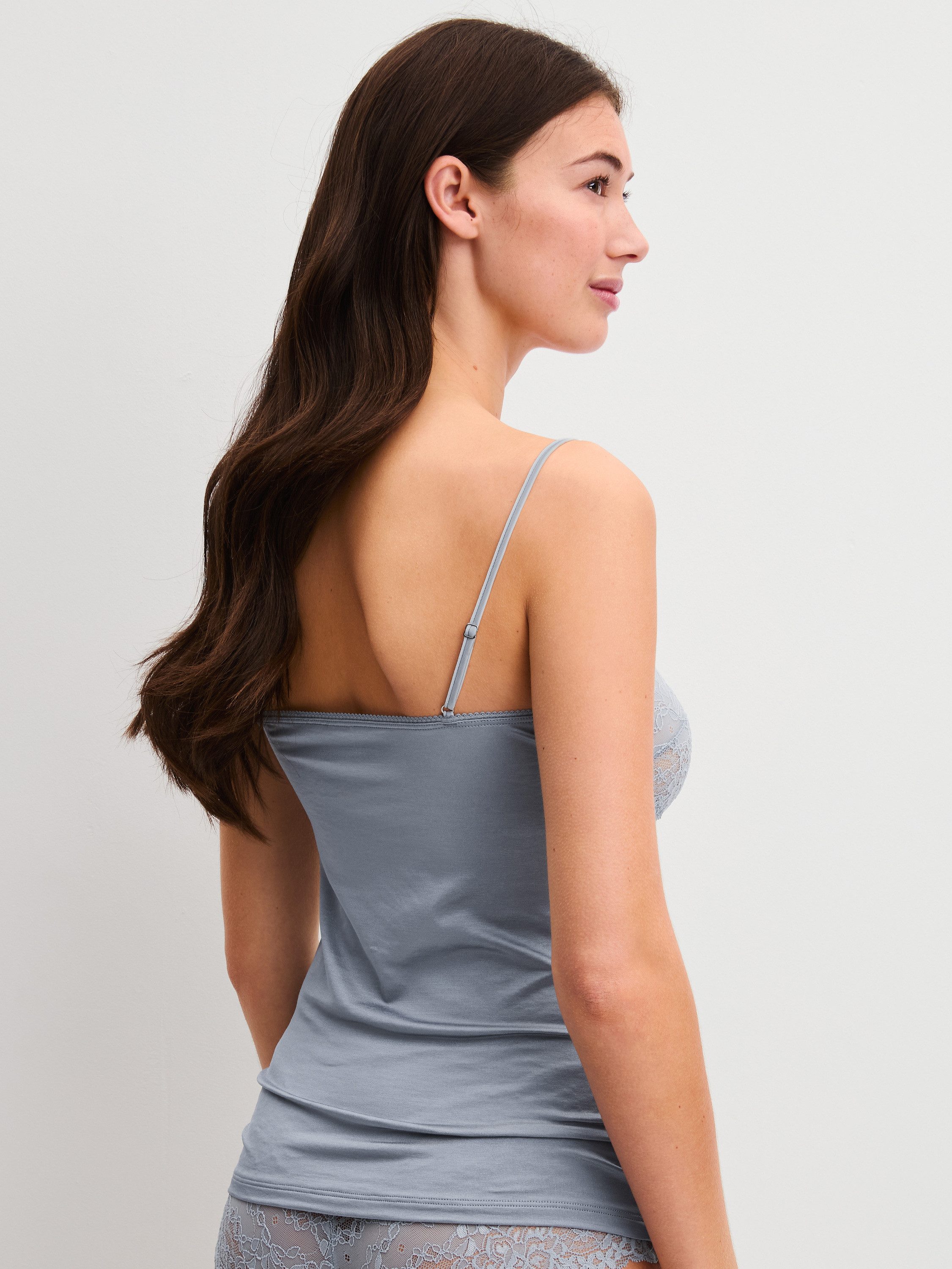 CALIDA Spaghettitop Sensual Secrets Damen (1-tlg) geschmeidig, mit zarter Spitze und eleganter Optik – Bild 3 von 5