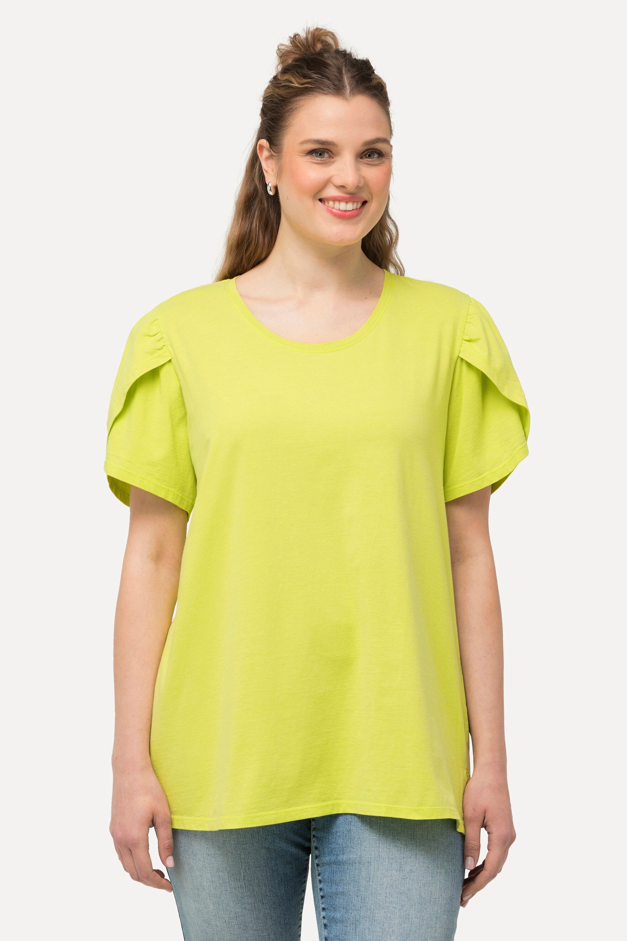 Ulla Popken T-Shirt T-Shirt cold dyed günstig online kaufen
