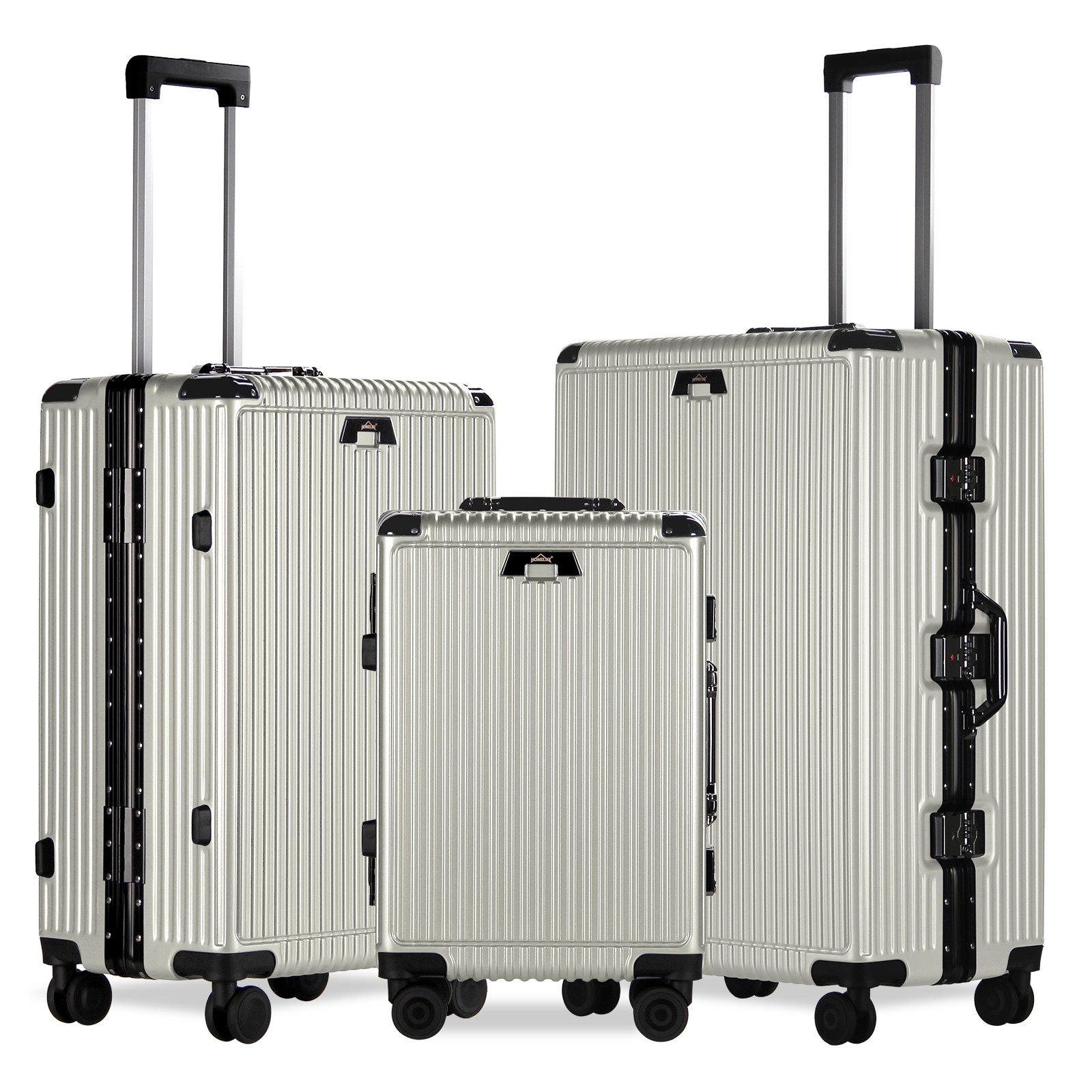 HOMELUX Trolleyset Trolley Größe M, L, XL Reisekoffer Alu-Rahmen ABS & TSA günstig online kaufen