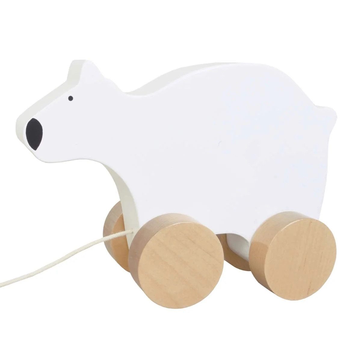 JaBaDaBaDo Nachziehtier Eisbär aus Holz