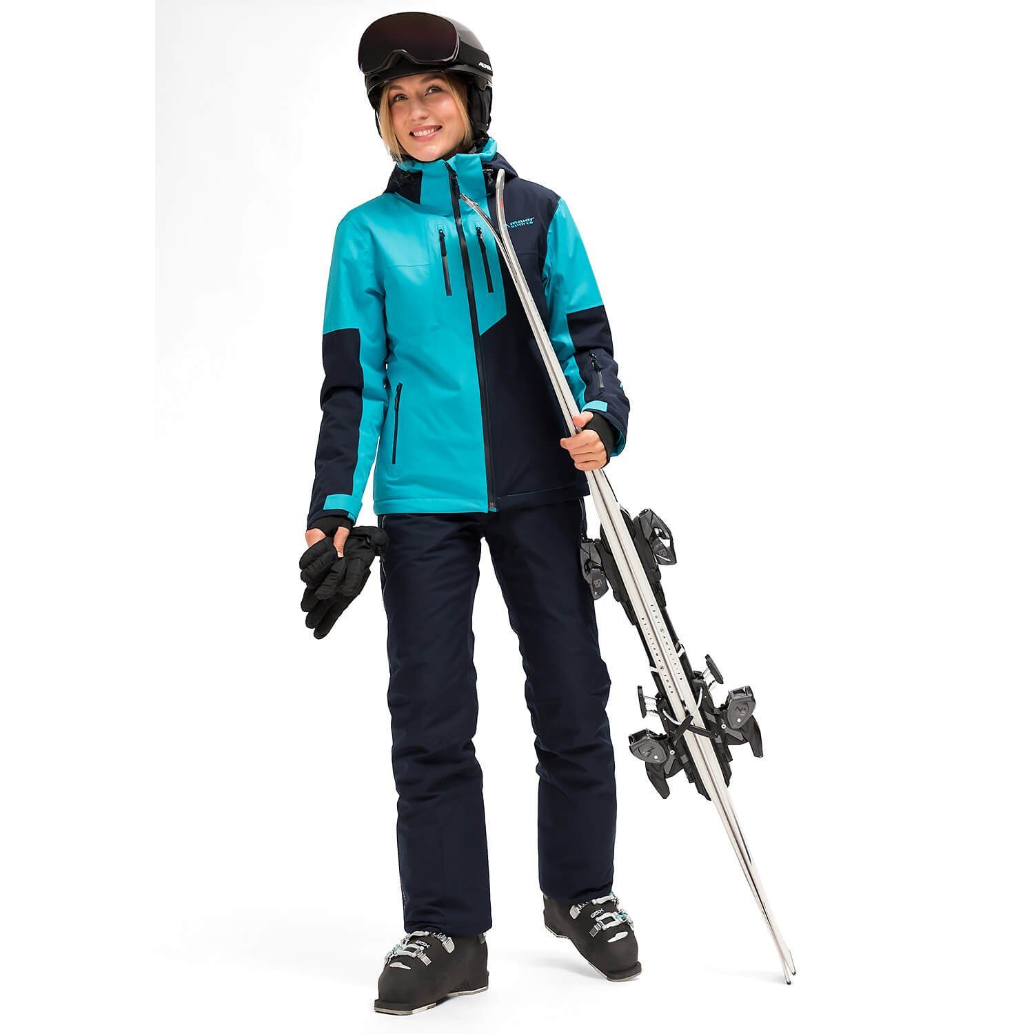 Maier Sports Skijacke Hellblau Manzaneda Jacke