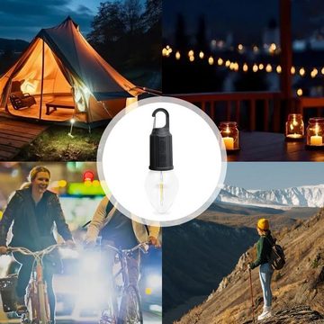 GelldG Laterne Campinglampe, USB C Aufladbar für Camping, Angeln, Notfall
