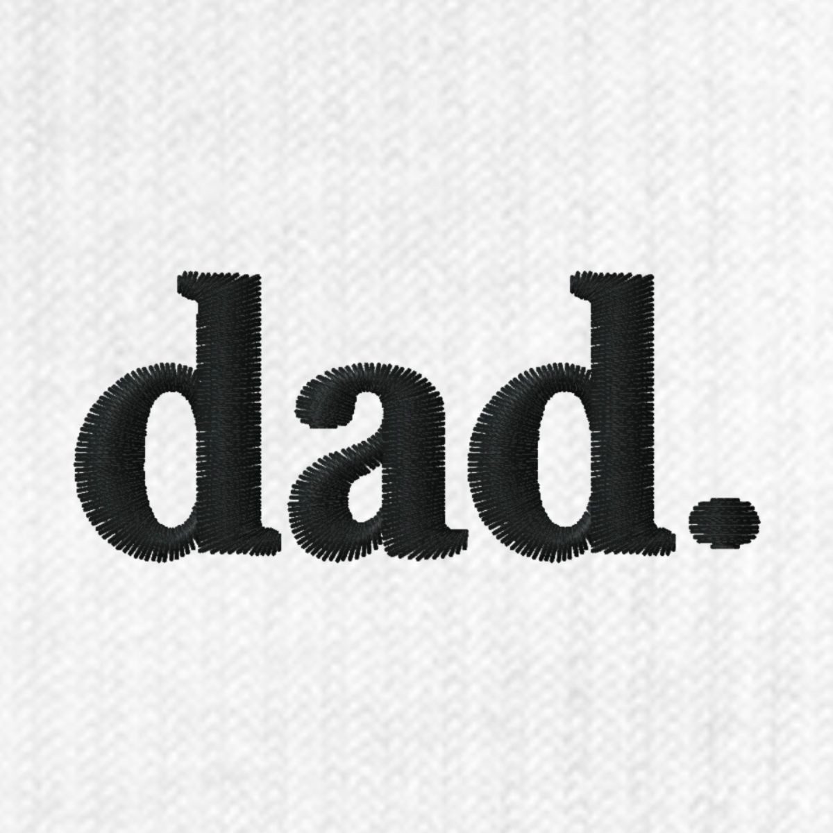 Spreadshirt Socken Dad Schriftzug Stickerei Tennissocken (1-Paar)