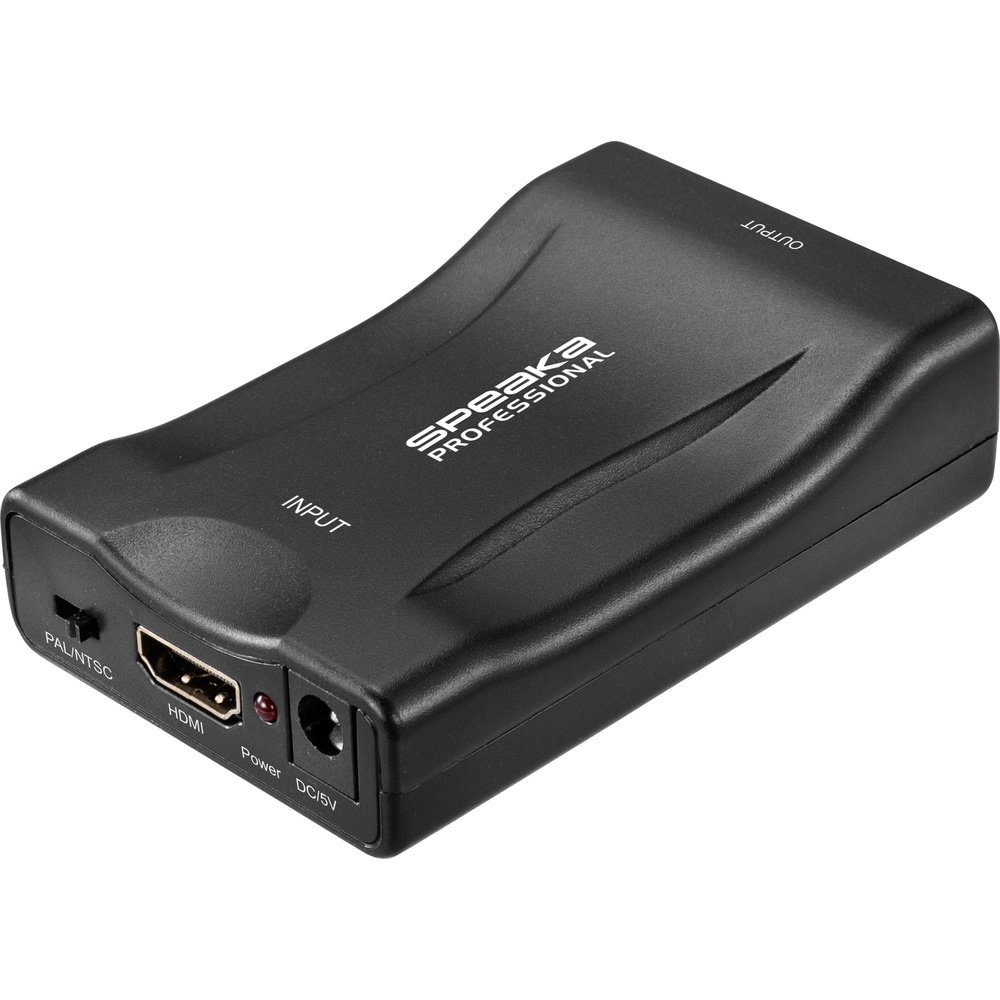 SpeaKa Professional AV Konverter SP-9430148 [HDMI - SCART] 1920 x 1080 Audio-Adapter