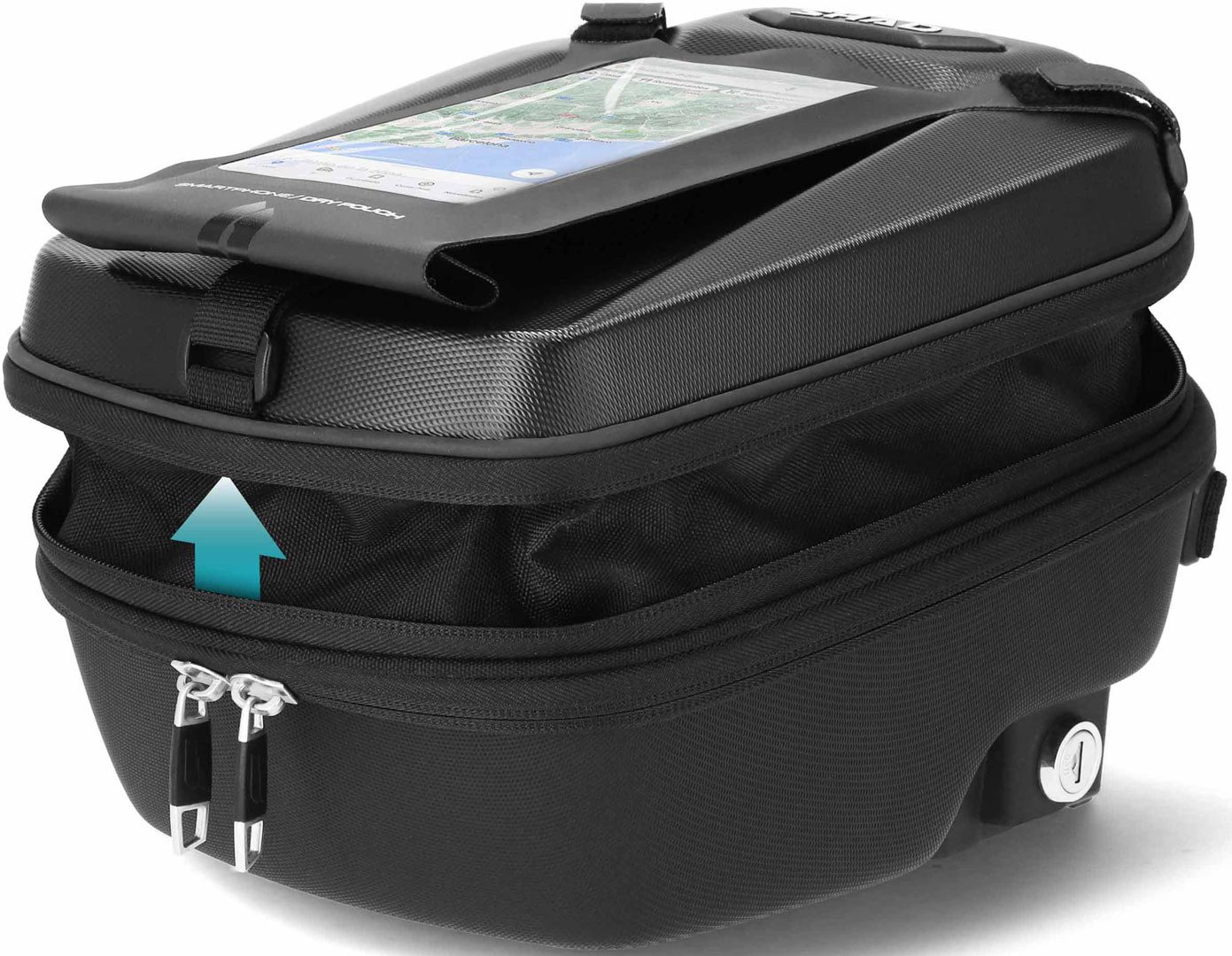 SHAD Tankrucksack E09CL PRO Click System Tankrucksack, Wasserdicht wasserdi günstig online kaufen