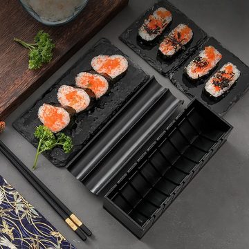 Atäsi Sushi-Roller 10 Stück Sushi Macher Kit,Sushi Tool Set DIY Sushi Roller Tool, (10-tlg)
