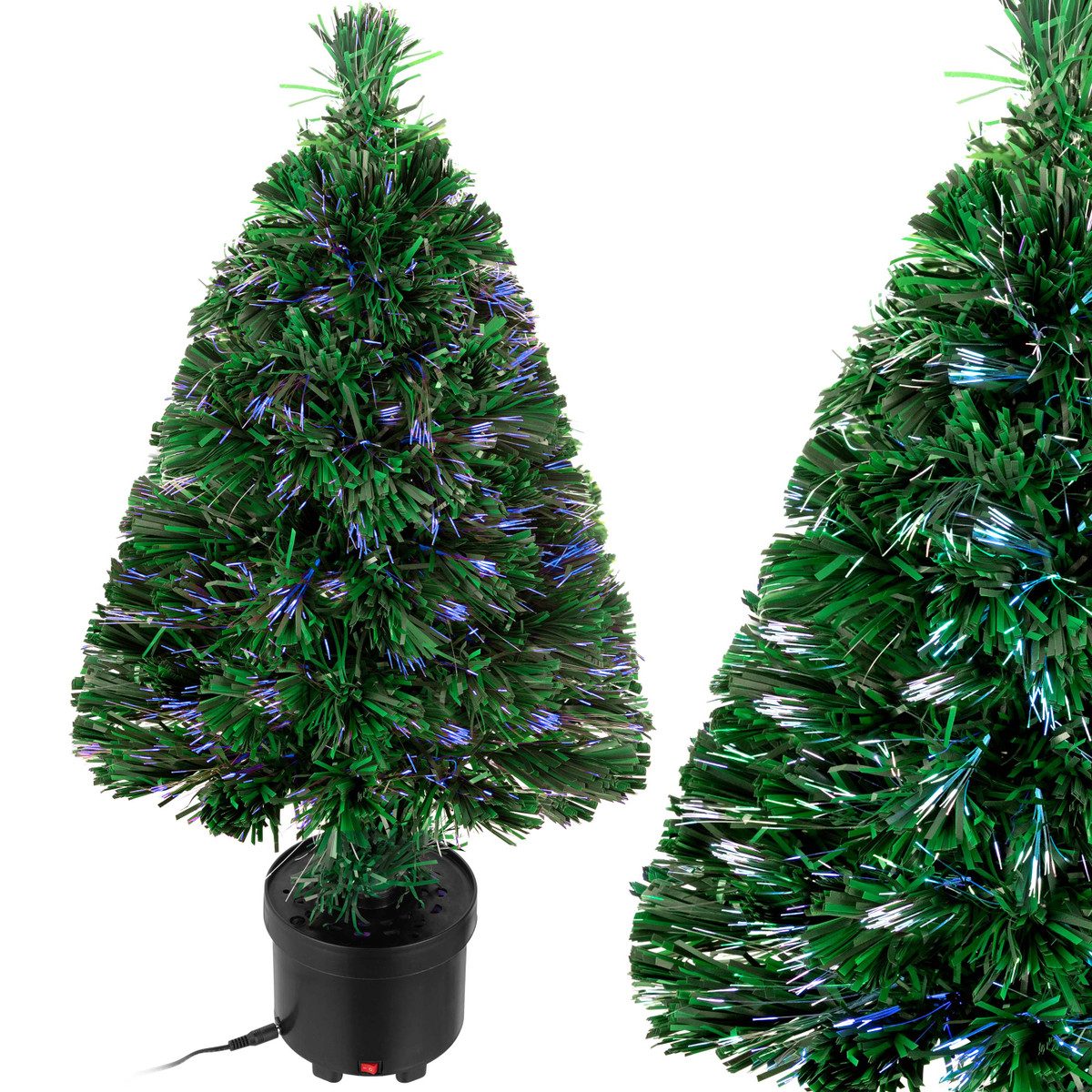 Casaria Künstlicher Weihnachtsbaum, autom. Farbwechselspiel