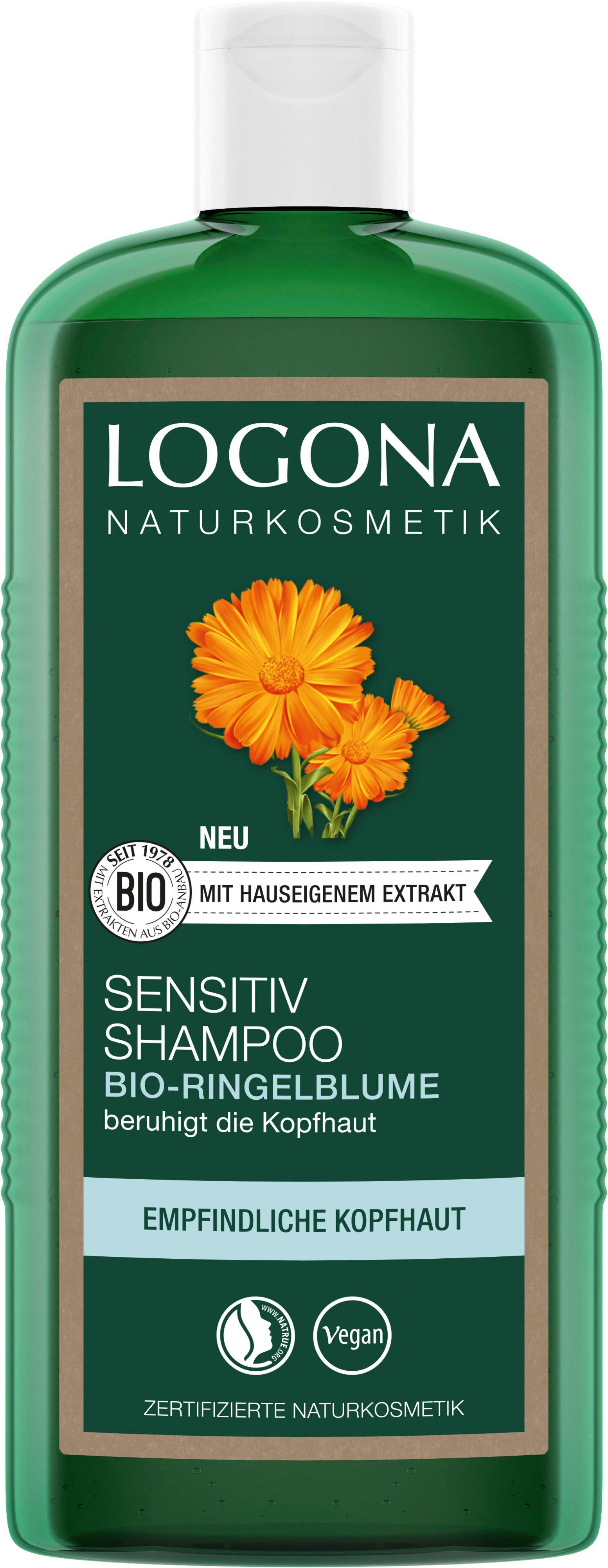 LOGONA Haarshampoo Logona Sensitiv Shampoo Bio-Akazie | Haarshampoos