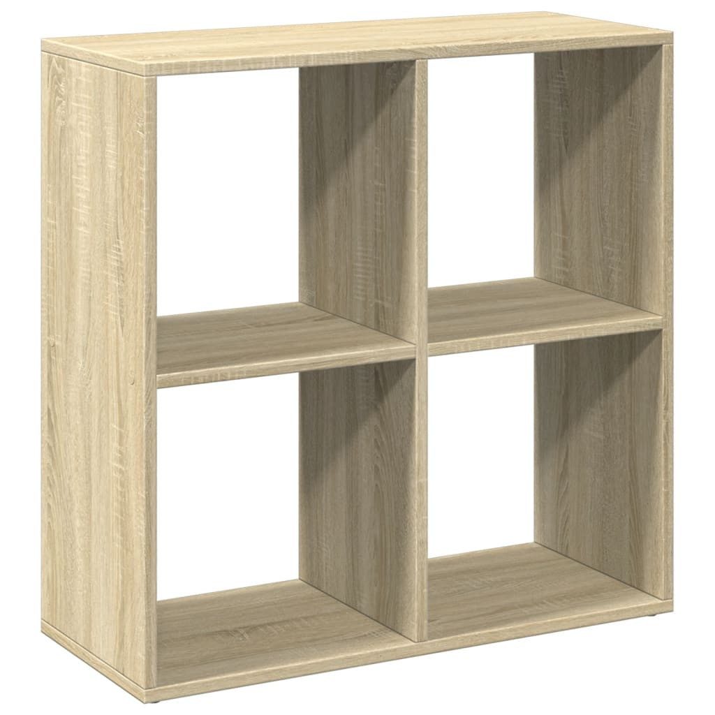 vidaXL Bücherregal Raumteiler-Bücherregal Sonoma-Eiche 69,5x29x69,5 cm, günstig online kaufen