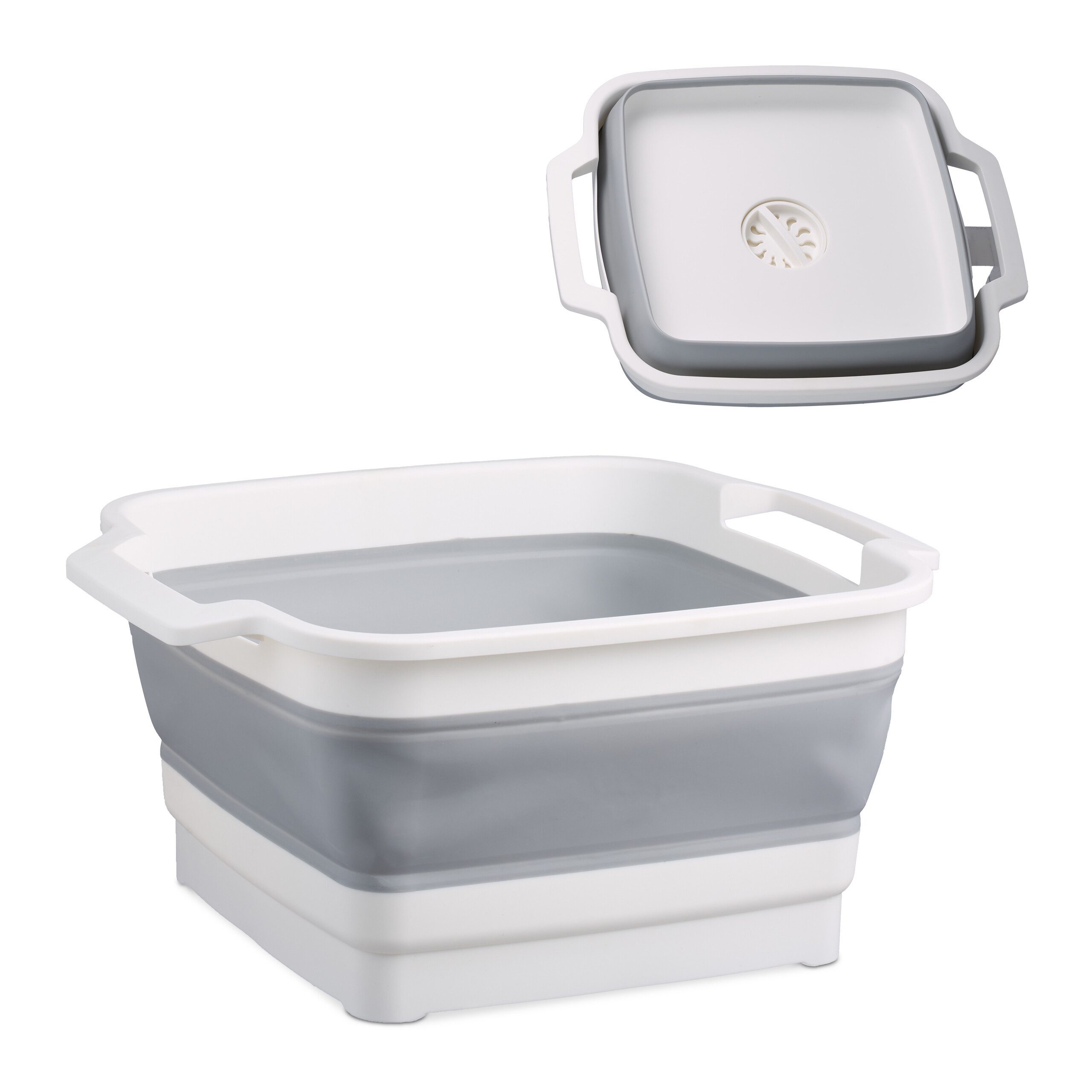 Faltbares Gesichtswaschbecken Aus Silikon - Mit Eiswürfelschale Für Gesichtspflege