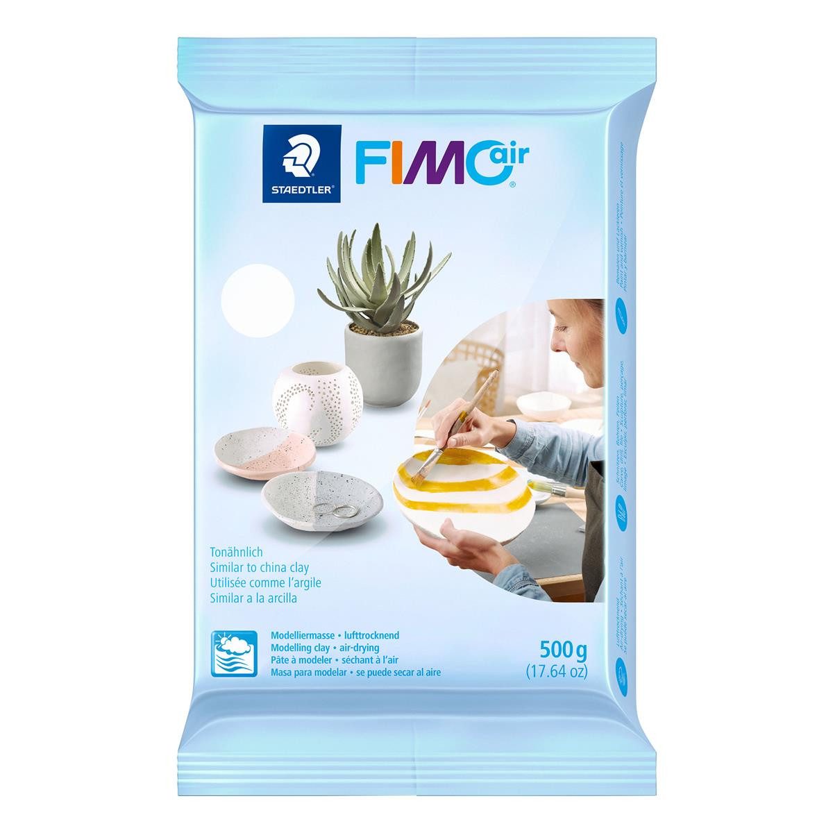 Modelliermasse STAEDTLER FIMO air 8100 Modelliermasse - weiß - 500 g