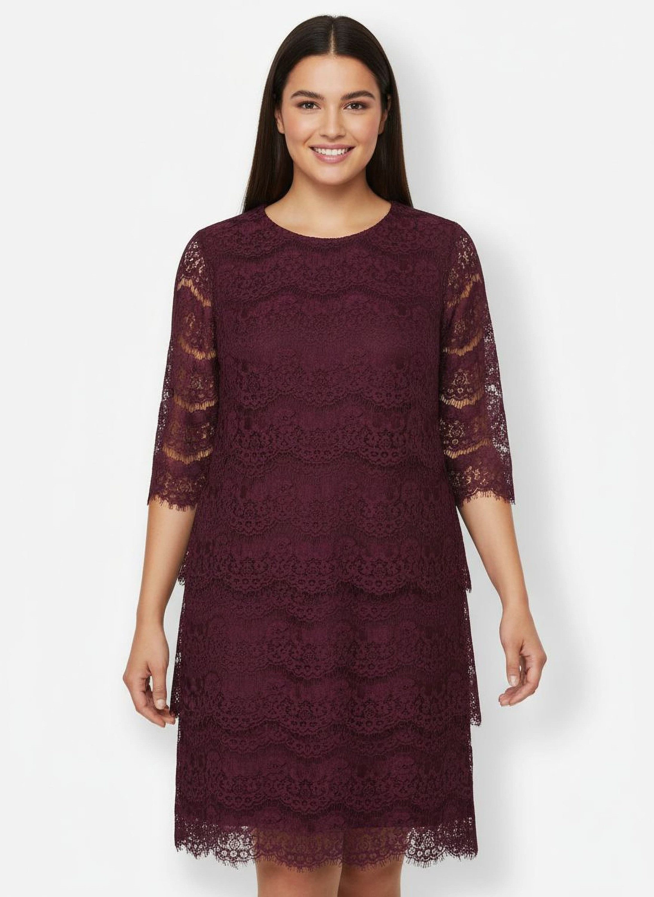 Witt Etuikleid Spitzen-Kleid 3/4-Arm günstig online kaufen