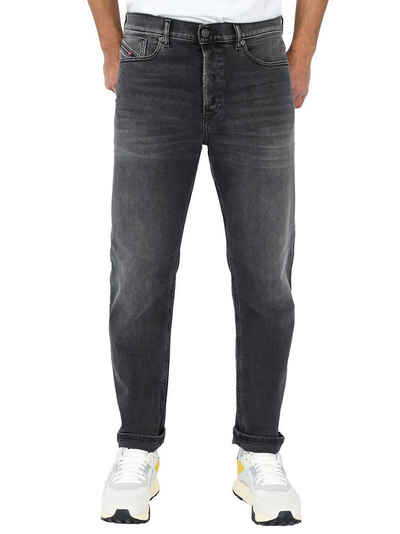Diesel Tapered-fit-Jeans Regular Fit Stretch Hose - D-Fining 09E94