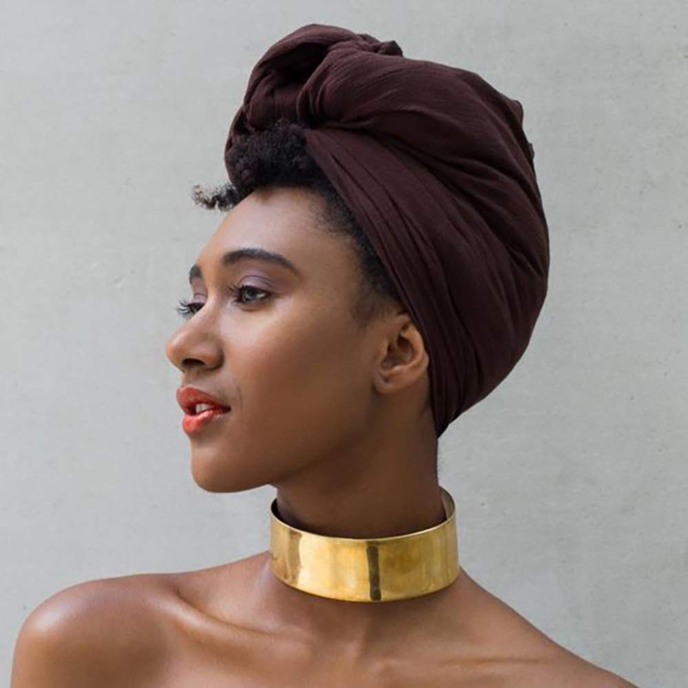 Coonoor Turbanmütze Afrikanischer Damen Geflecht Kopfbedeckung günstig online kaufen