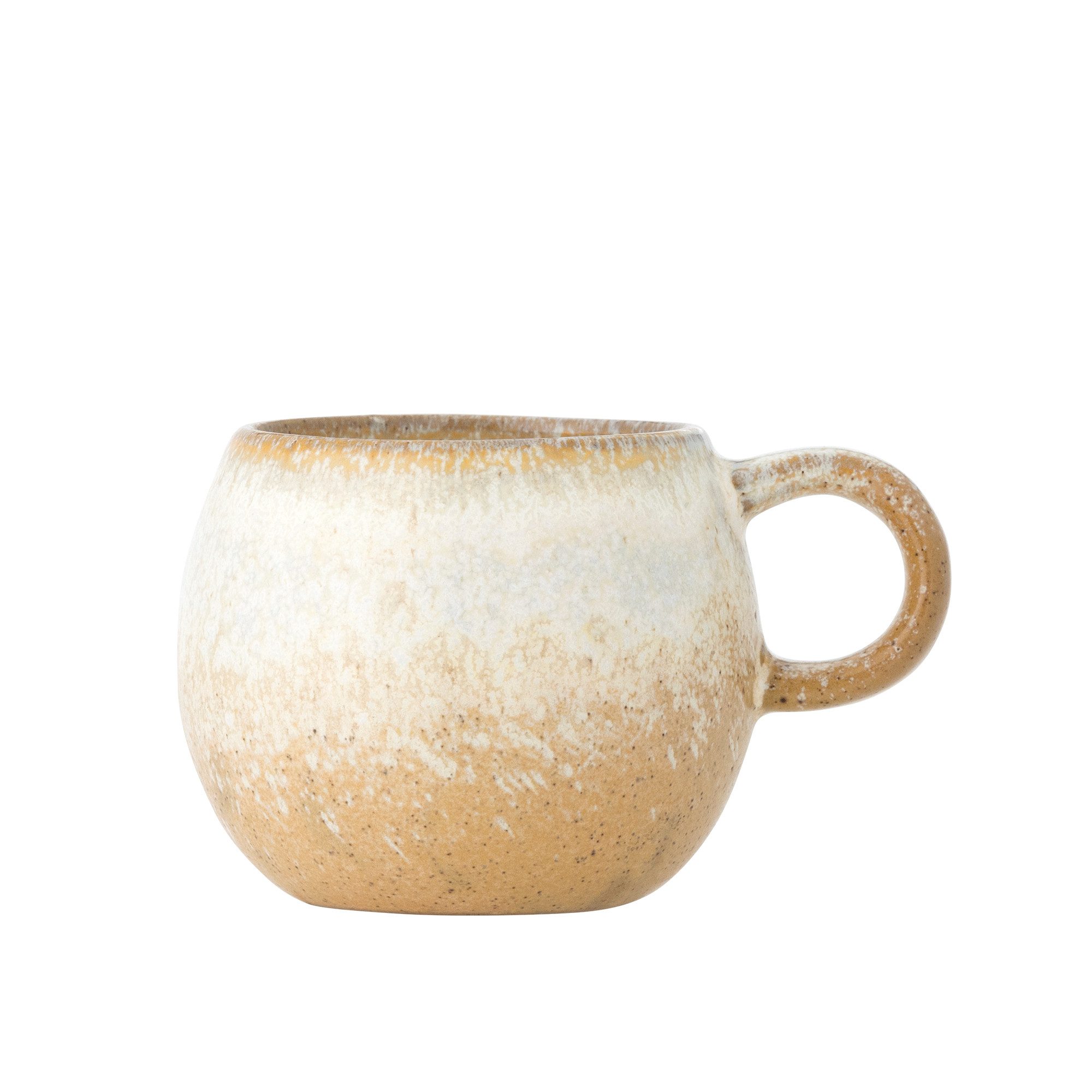 Bloomingville Tasse Bloomingville Paula Espressotasse, Natur, Steingut, 140 ml, Steingut