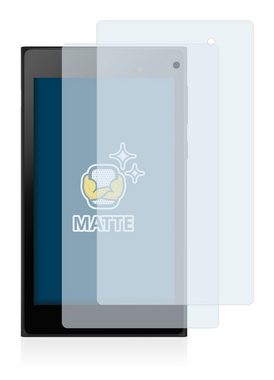 BROTECT Schutzfolie für ASUS MeMo Pad 7 ME572C ME572CL LTE, Displayschutzfolie, 2 Stück, Folie matt entspiegelt