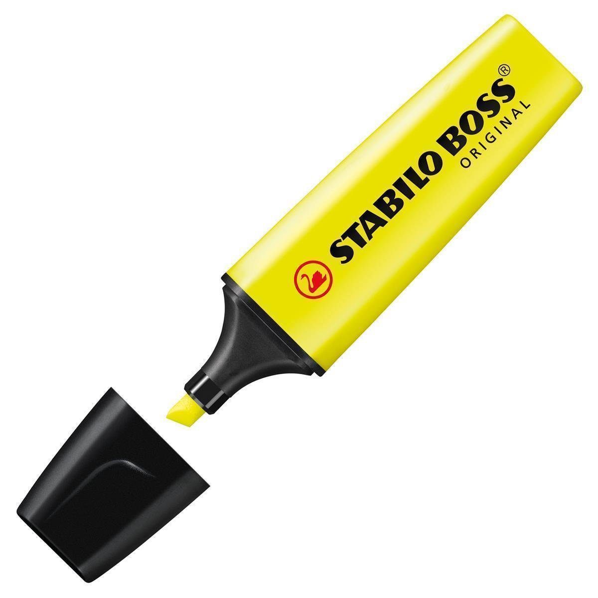 STABILO Marker STABILO BOSS Textmarker - 2+5 mm - 6er Rundbox – Bild 3 von 5