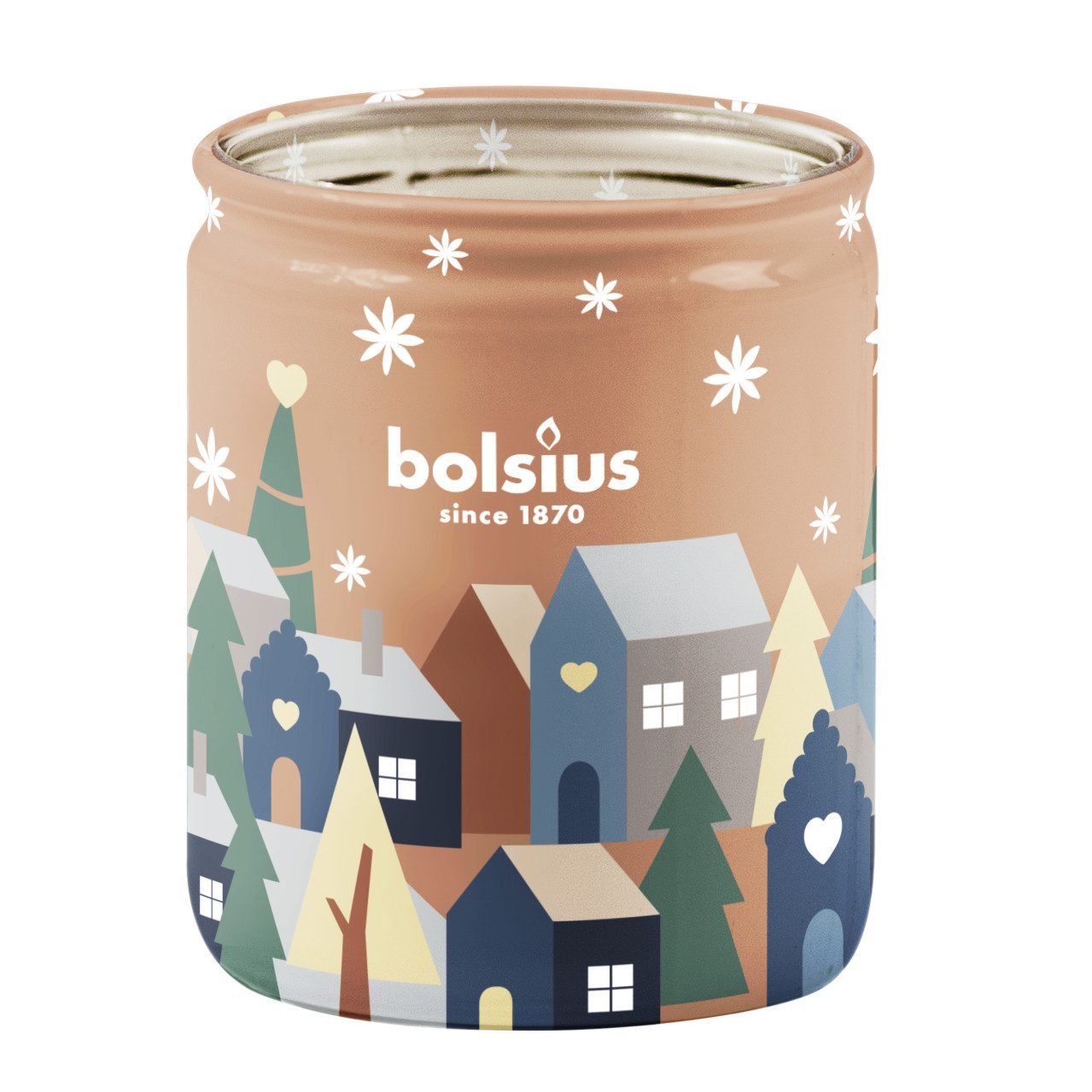 Bolsius Duftkerze Bolsius Duftkerze im Glas true glow Ø 6,8 x 8 cm