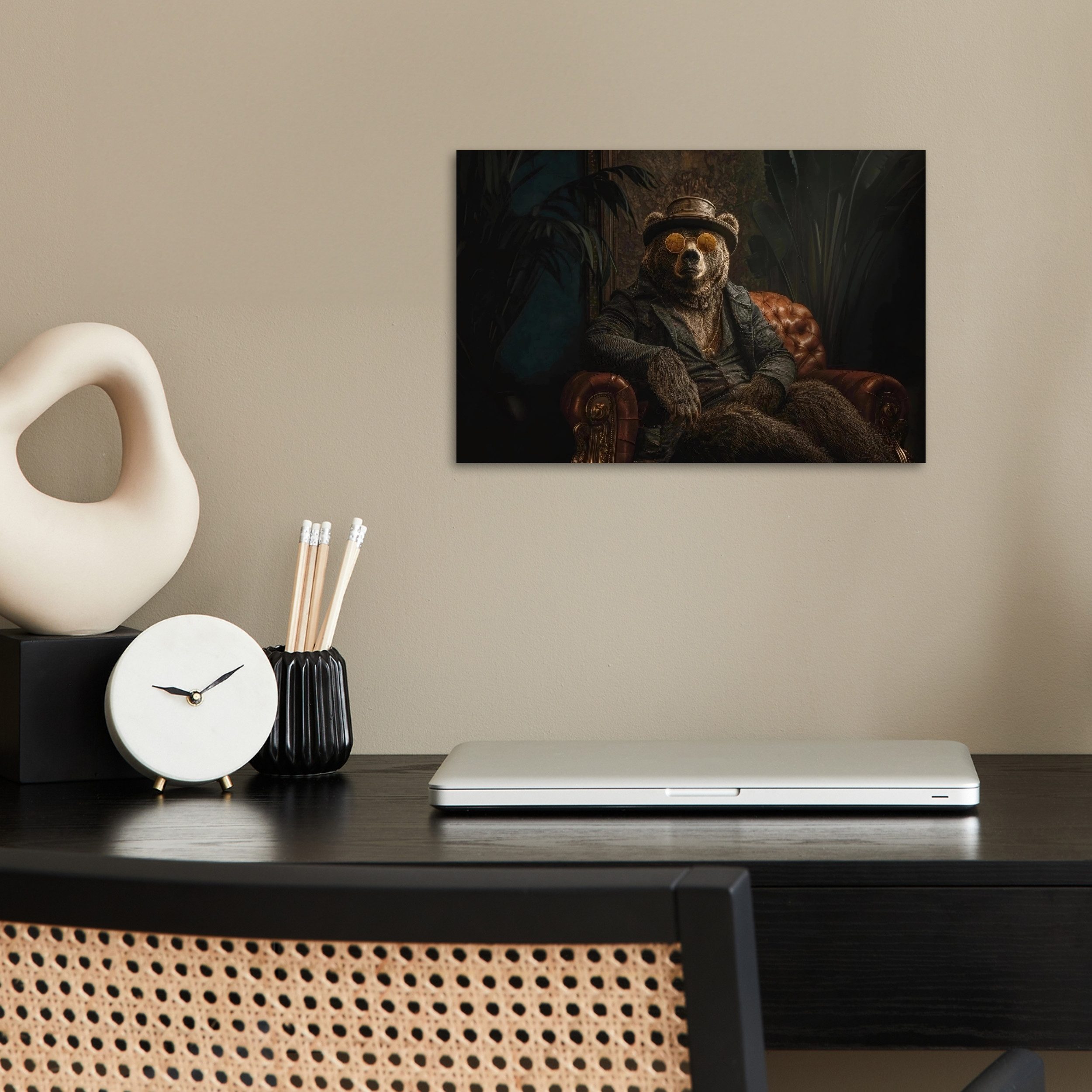 MuchoWow Poster Bär - Braun - günstig online kaufen