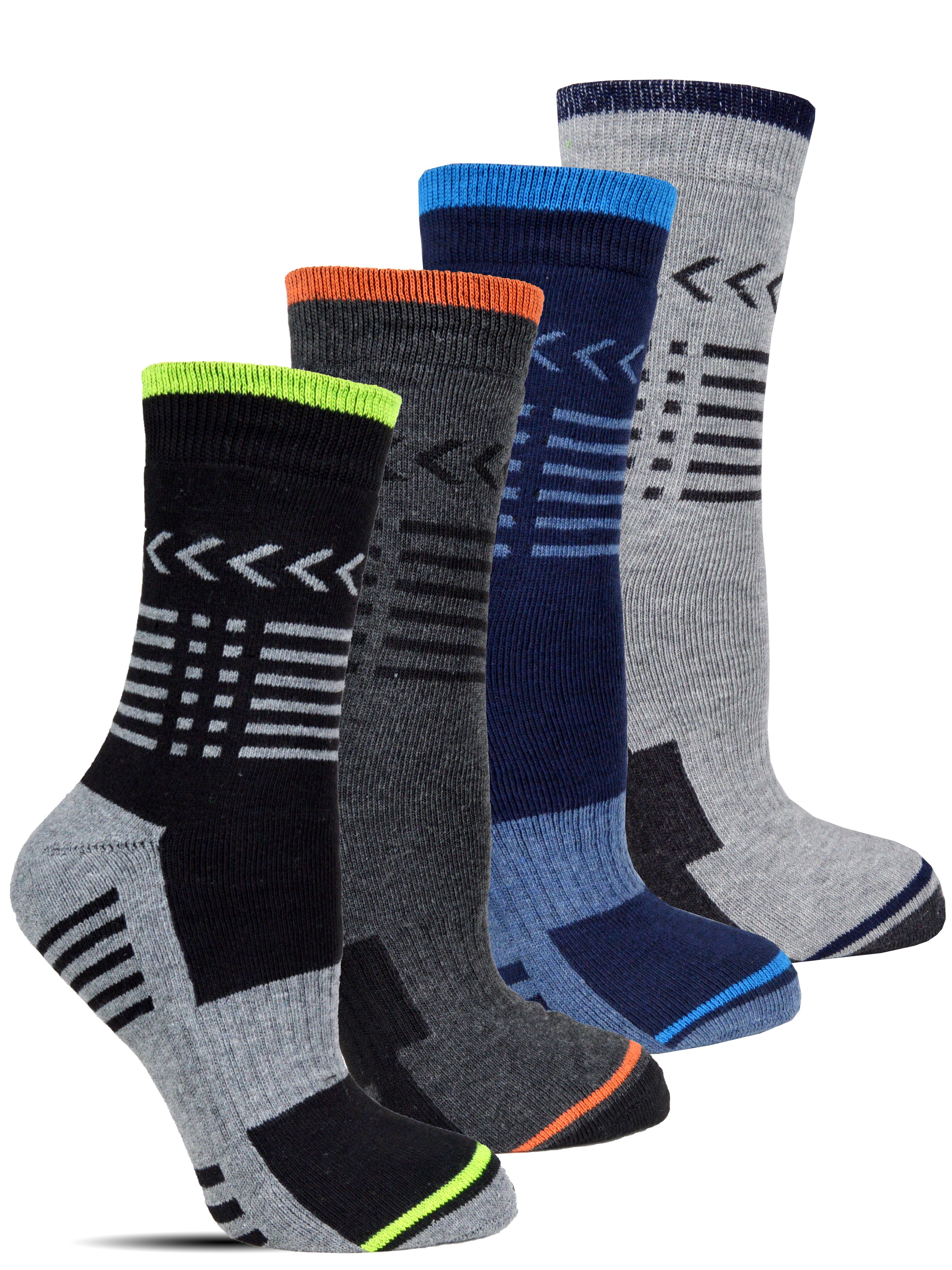 Frostfighter Thermosocken Herren Wintersocken (6 Paar) Anitipilling Innenfutter, Vollfrottee Innenfutter