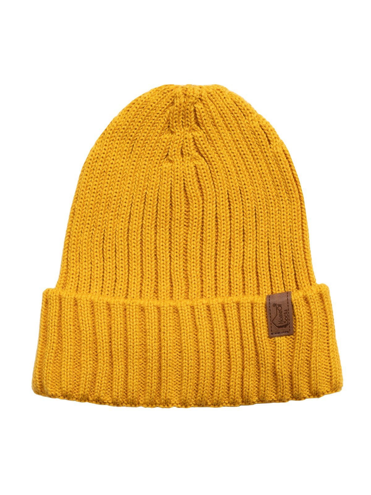 Strickmütze Baumwollmütze Herren & Damen Wintermütze Baumwolle Garnfärbung in DE