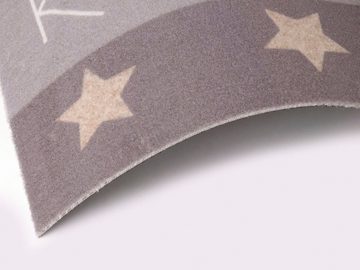Küchenläufer KITCHEN STAR, Primaflor-Ideen in Textil, rechteckig, Höhe: 5 mm, mit Schriftzug & Motiv Sterne, rutschhemmend, waschbar, Küche