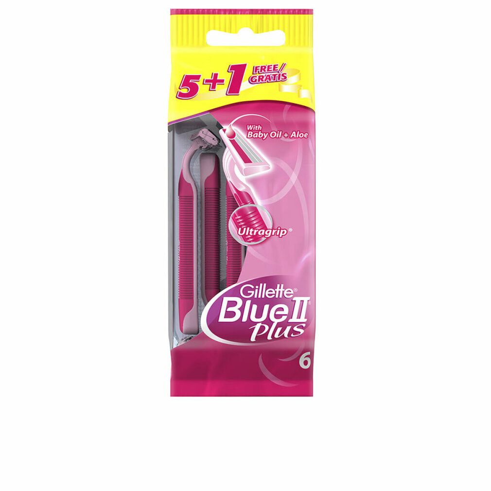 Gillette Körperrasierer Blue II Plus 5 + 1 Einheiten
