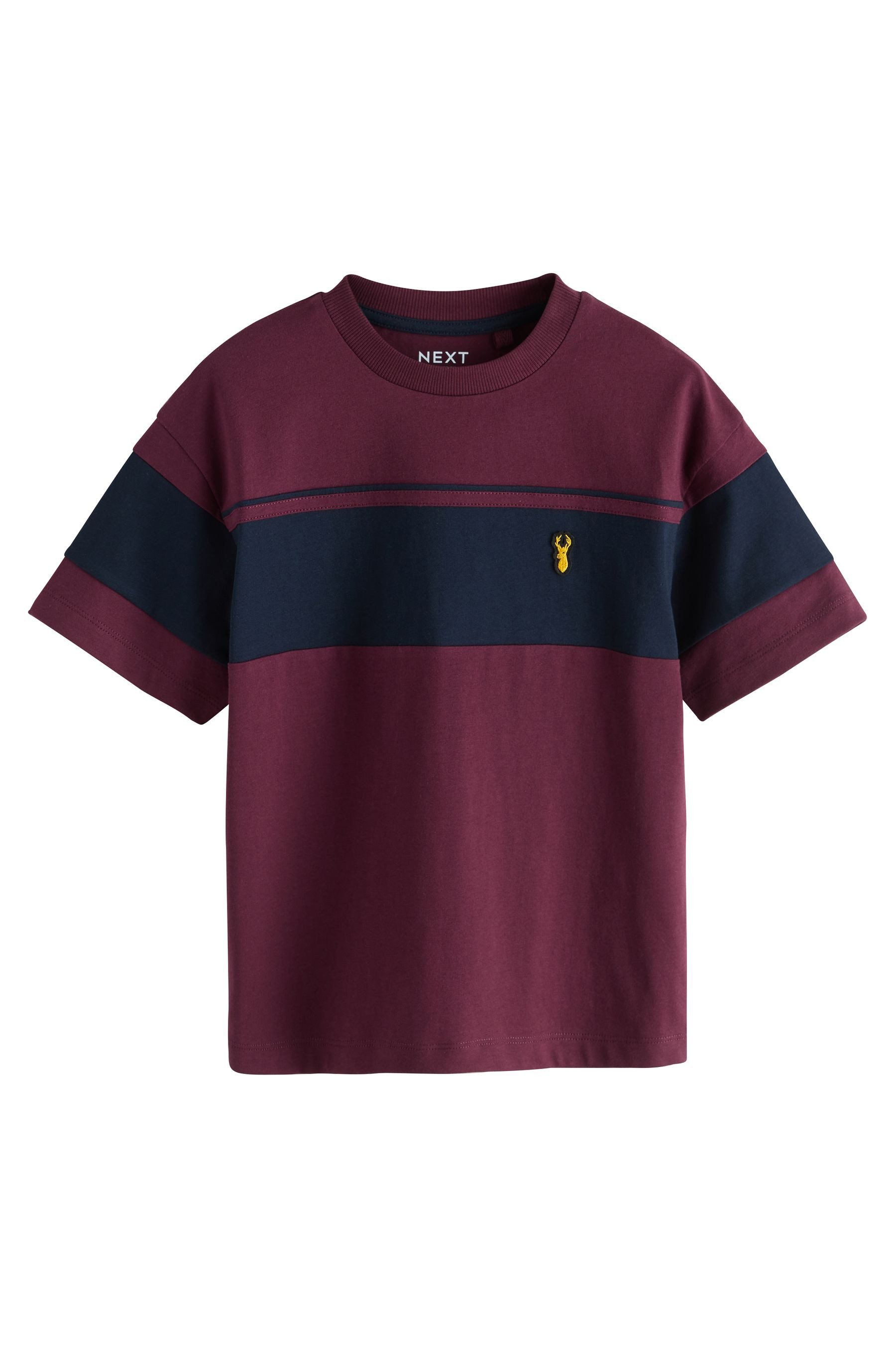 Next T-Shirt T-Shirt in Blockfarben (1-tlg)