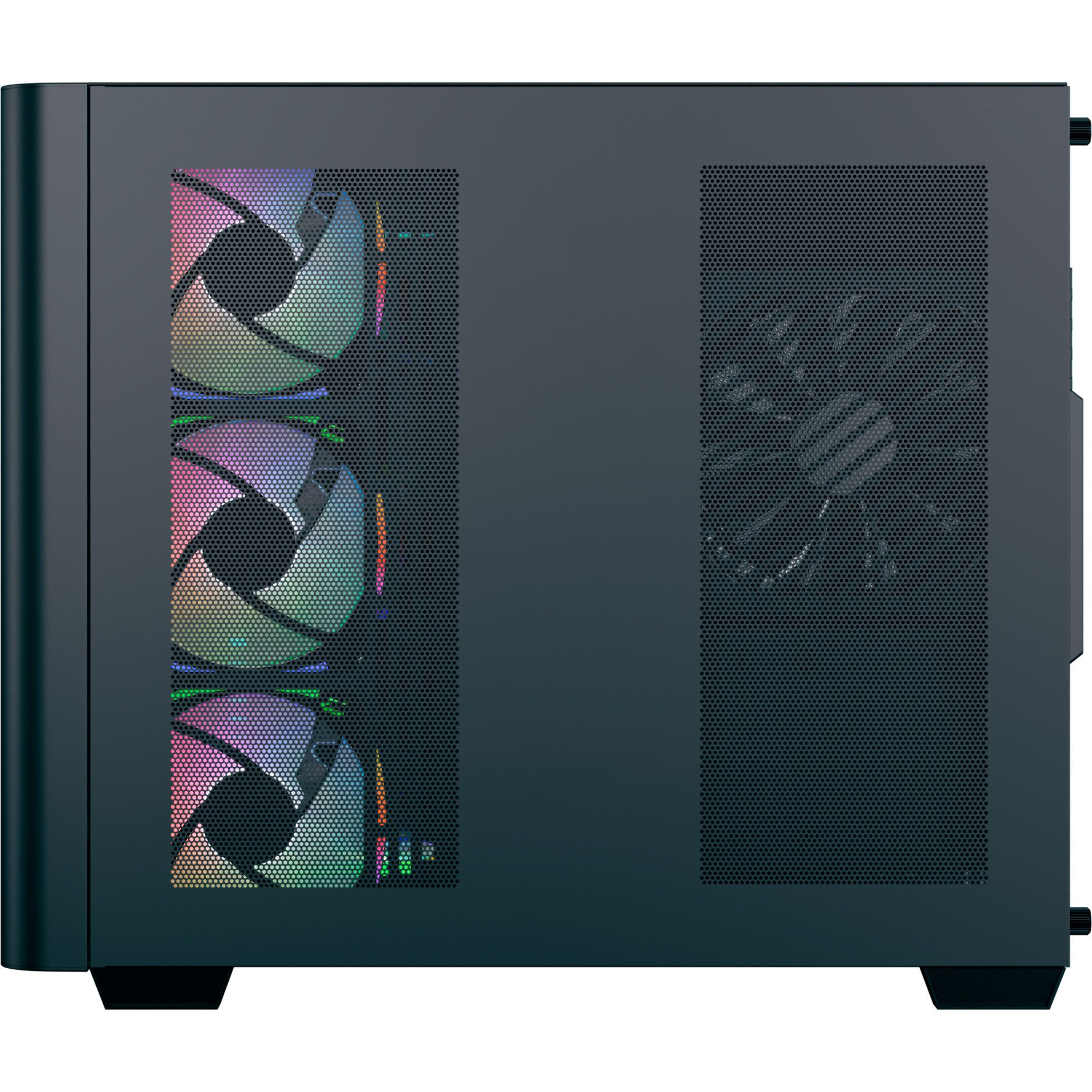 Aerocool PC-Gehäuse Aerocool P500C EVO-G-BK-v1, Tower-Gehäuse