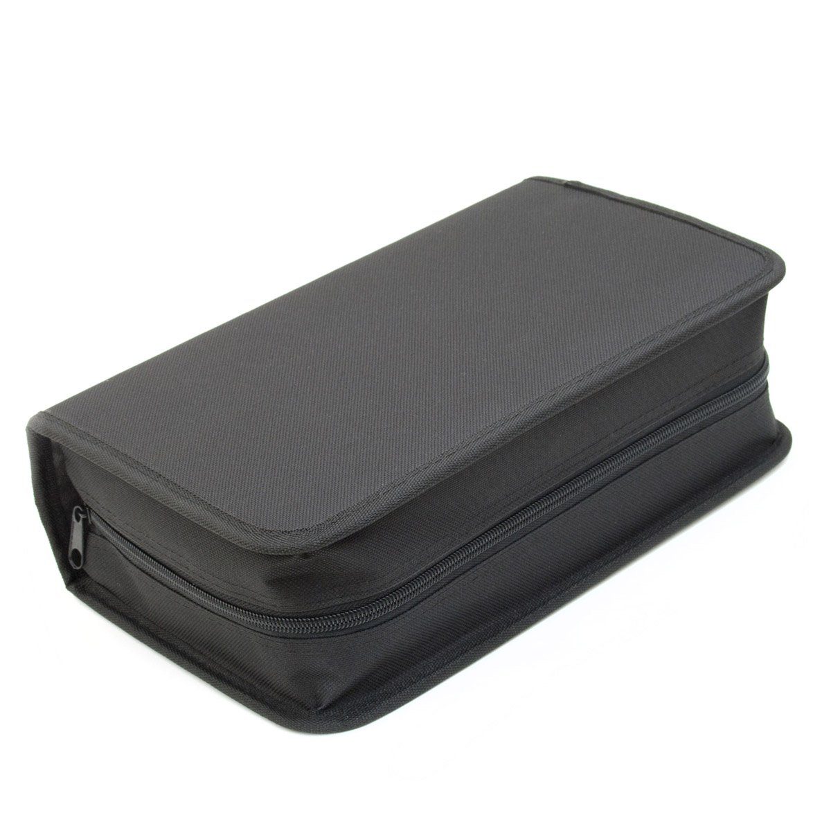 Goods+Gadgets DVD-Hülle Goods+Gadgets CD/DVD Wallet – Robuste DVD Hülle & Organizer aus Nylon, Disc-Organizer Wallt aus robusten Nylon und Seiten aus Stoff