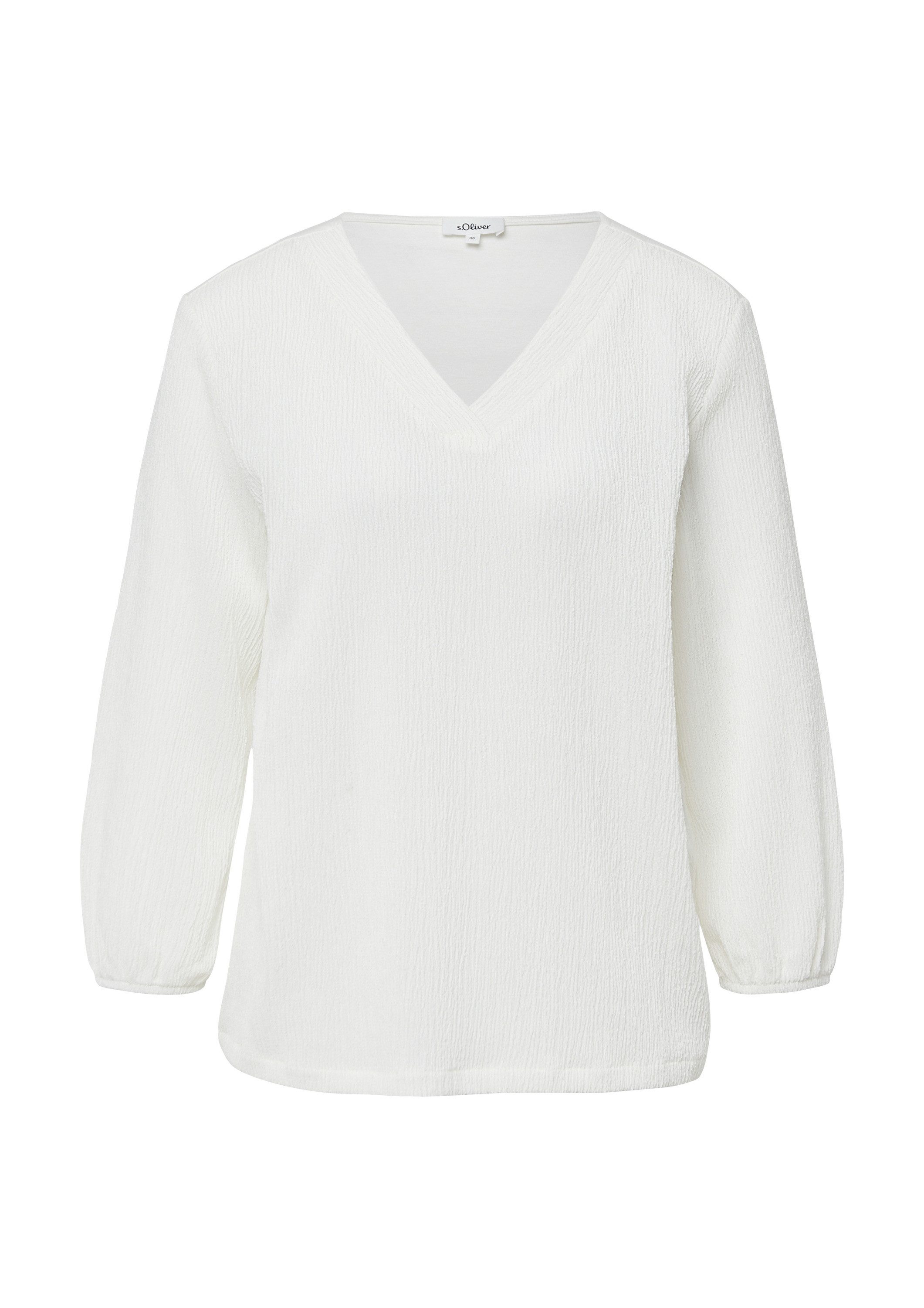 s.Oliver 3/4-Arm-Shirt T-Shirt (1-tlg) günstig online kaufen