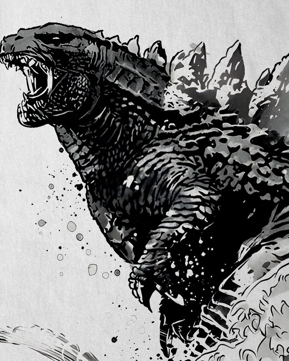 style3 T-Shirt Kaiju Rise godzilla gojira günstig online kaufen