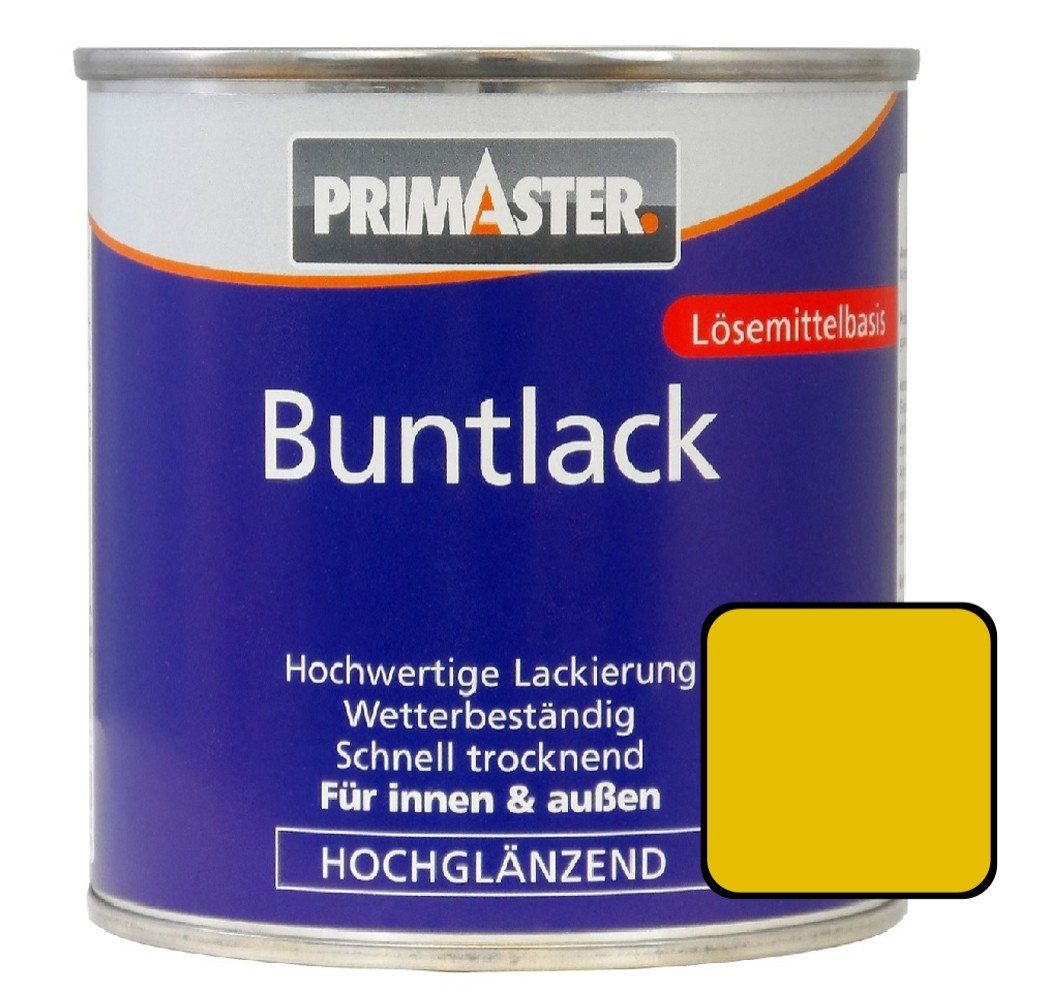Primaster Acryl-Buntlack Primaster Buntlack RAL 1003 ml signalgelb 125