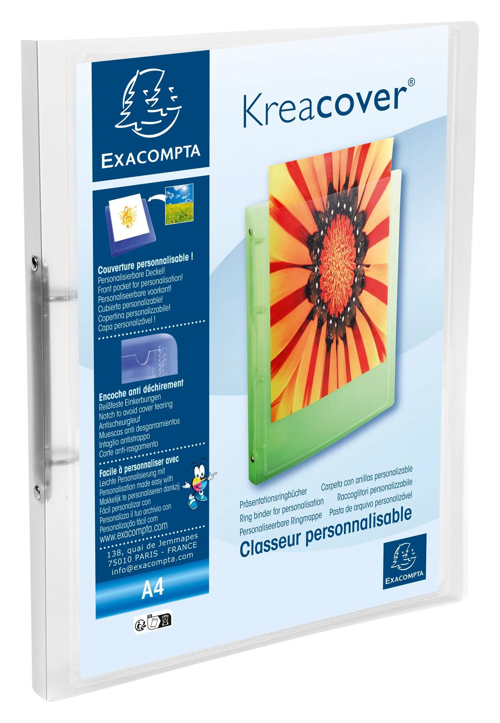 EXACOMPTA Ringbuchmappe 25x Ringhefter PP 500 günstig online kaufen