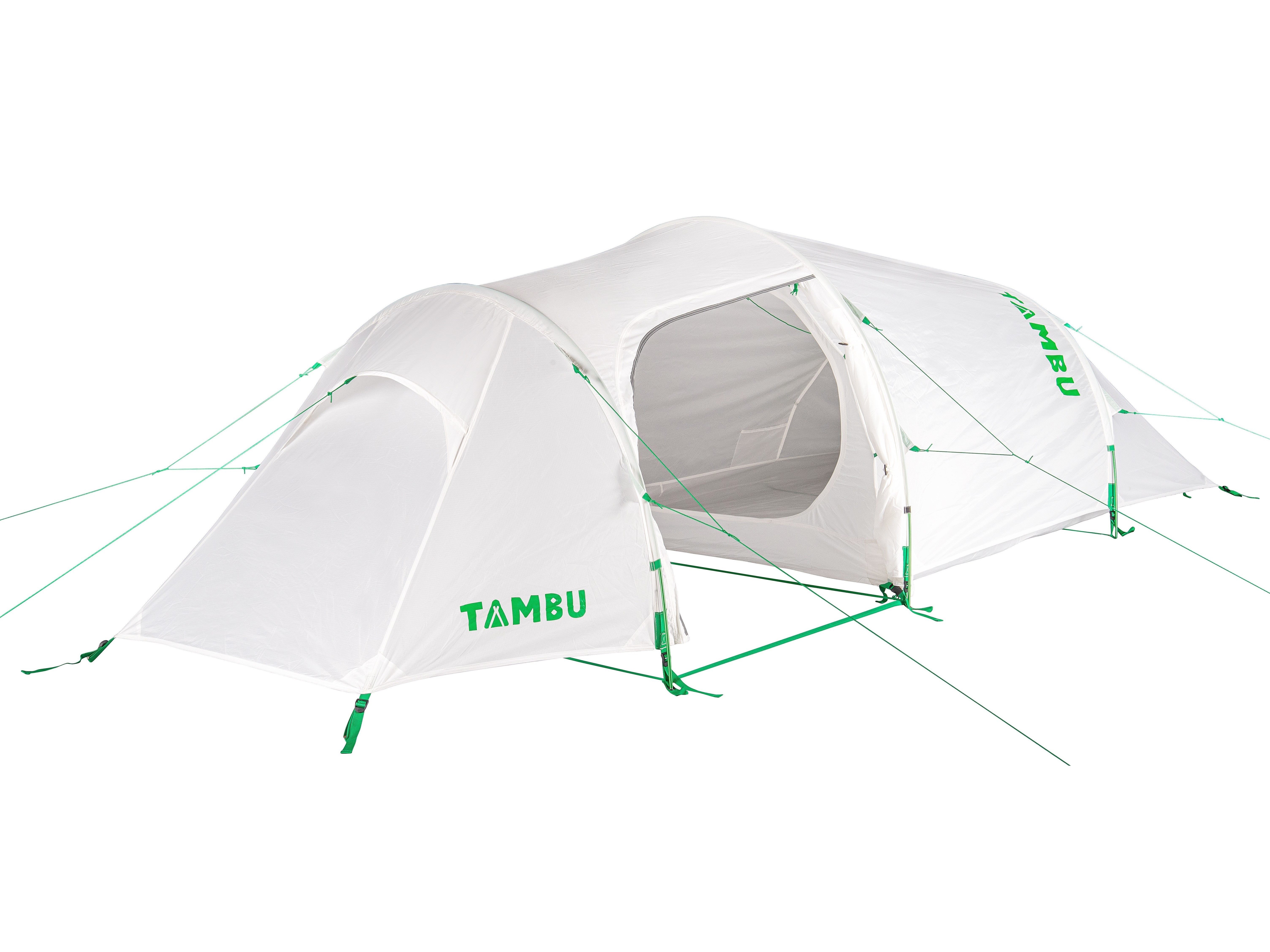 Tambu Tunnelzelt TAMBU - SADA 2 - Trekkingzelt, Personen: 2, 100% recycelter Polyester, PFC-Frei