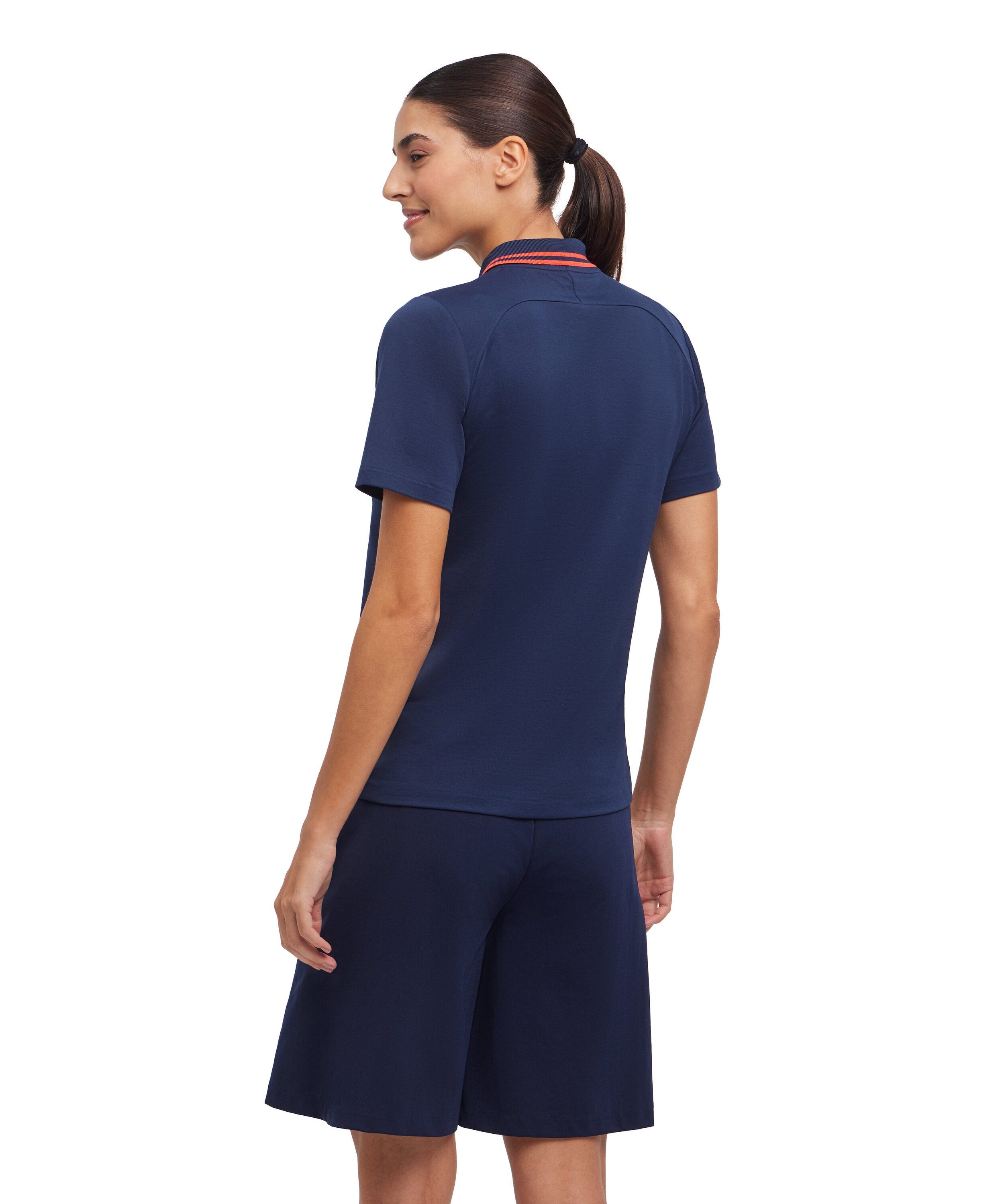 FALKE Poloshirt Polo Shirt mit Bio-Baumwolle (1-tlg., 1) mit Bio-Baumwolle